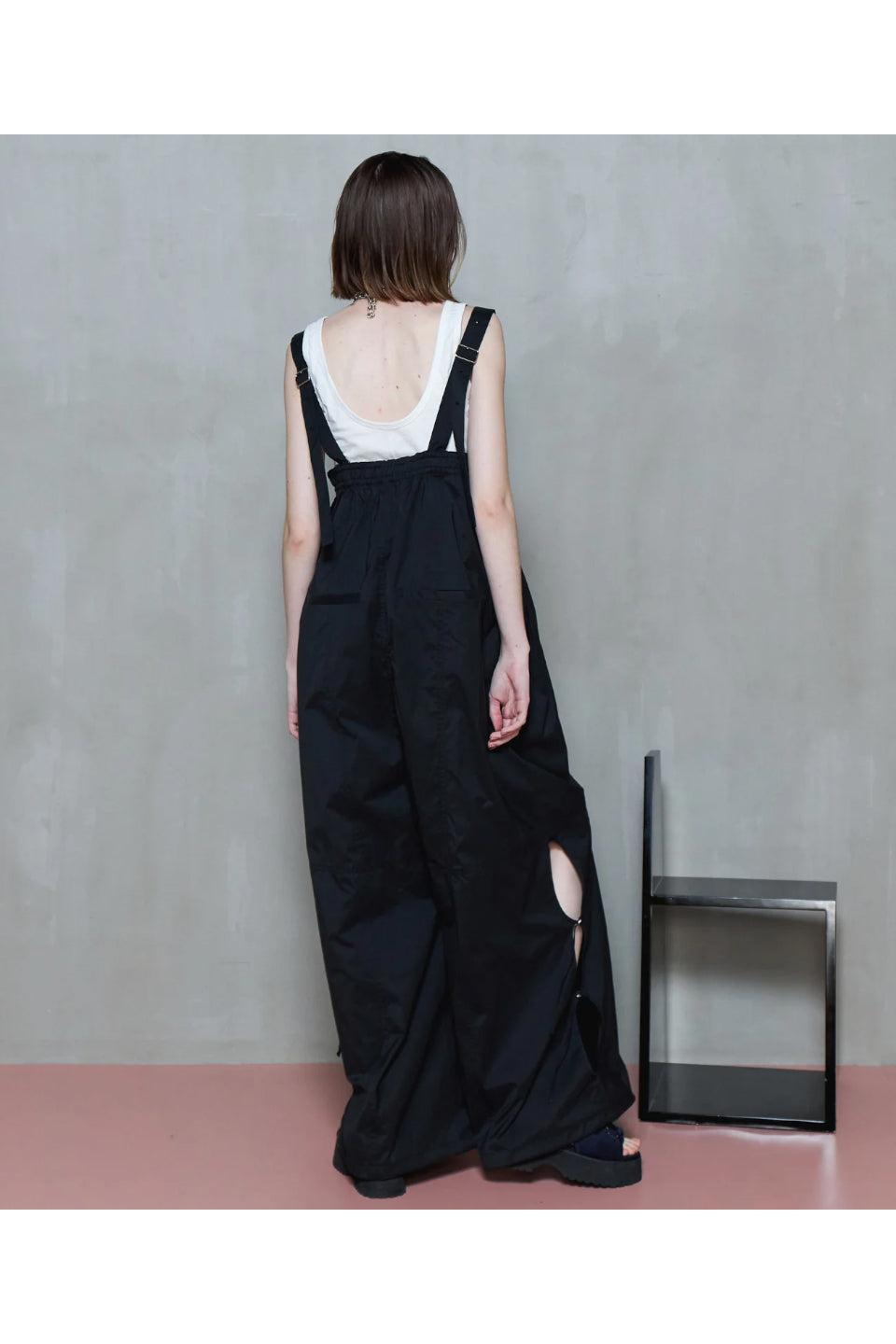 MAISON SPECIAL-2way Suspender Parachute Pants-NOWALL