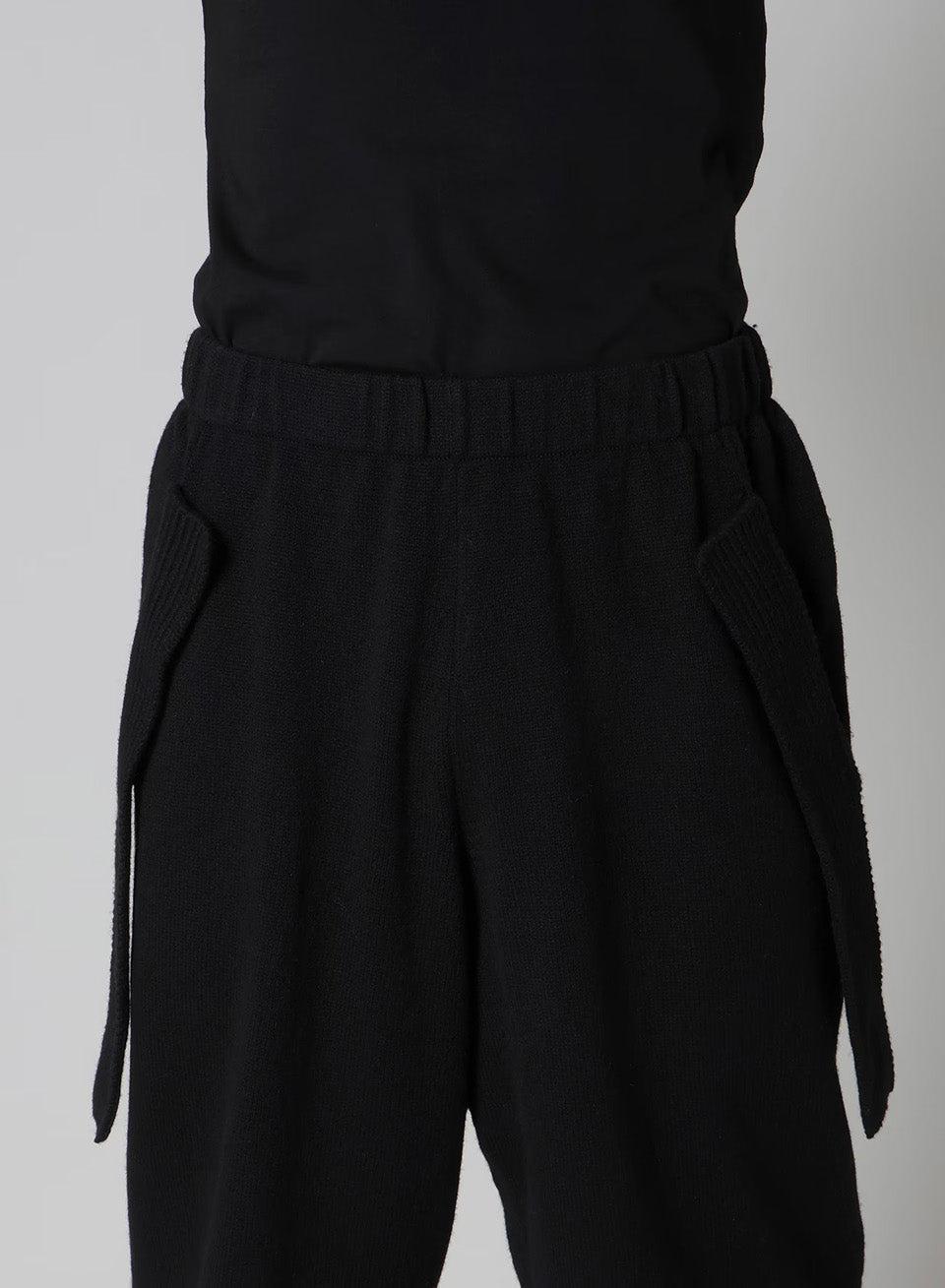 Yohji Yamamoto POUR HOMME-7G Jersey 3G Rib Pants-NOWALL