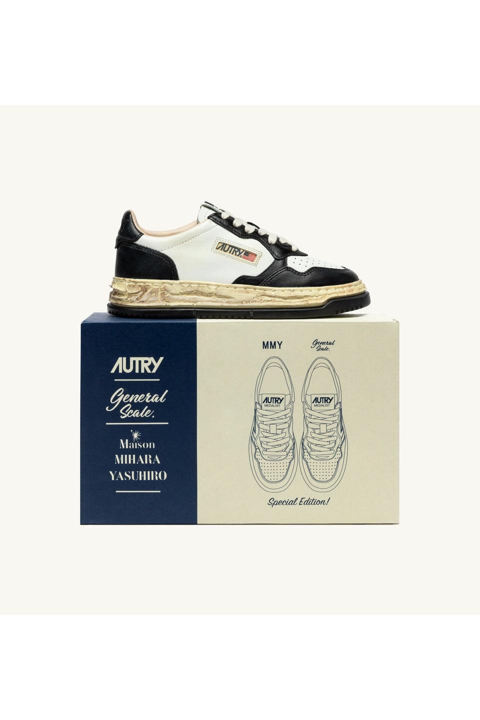 AUTRY×Maison Mihara Yasuhiro-AUTRY × Maison Mihara Yasuhiro General Scale(WHITE×BLACK)-NOWALL