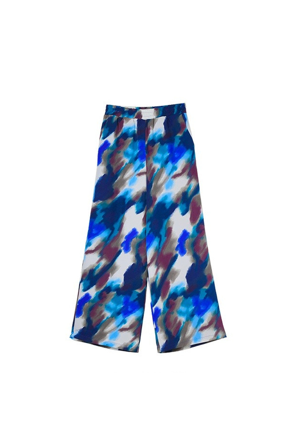 MICALLE MICALLE-Art Print Easy Pants-NOWALL