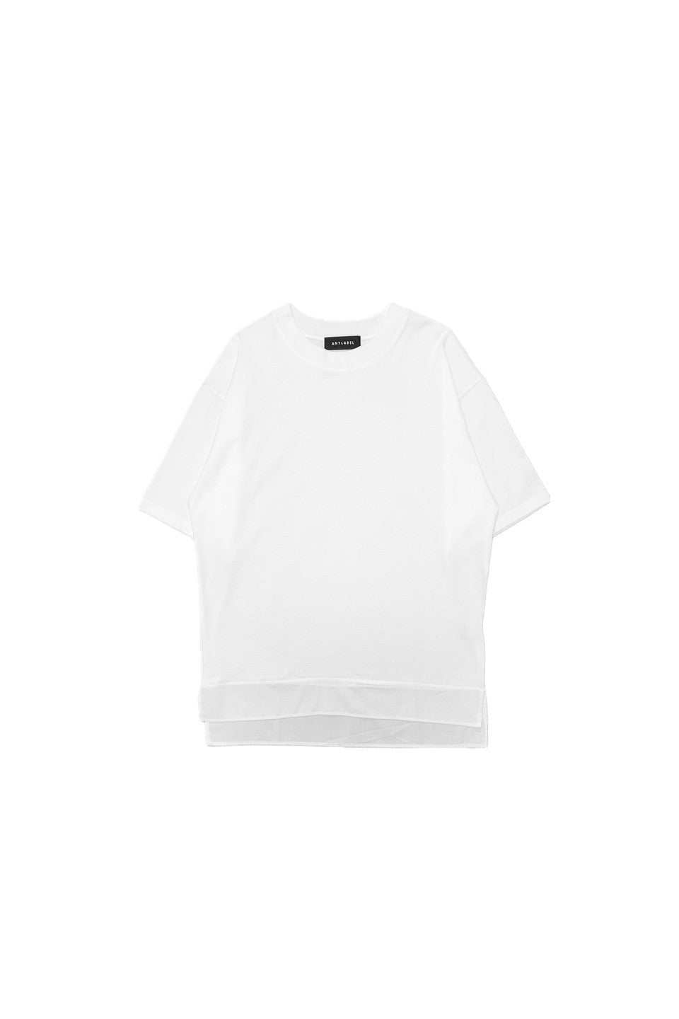 ANYLABEL-BIMATERIAL T-SHIRT-NOWALL