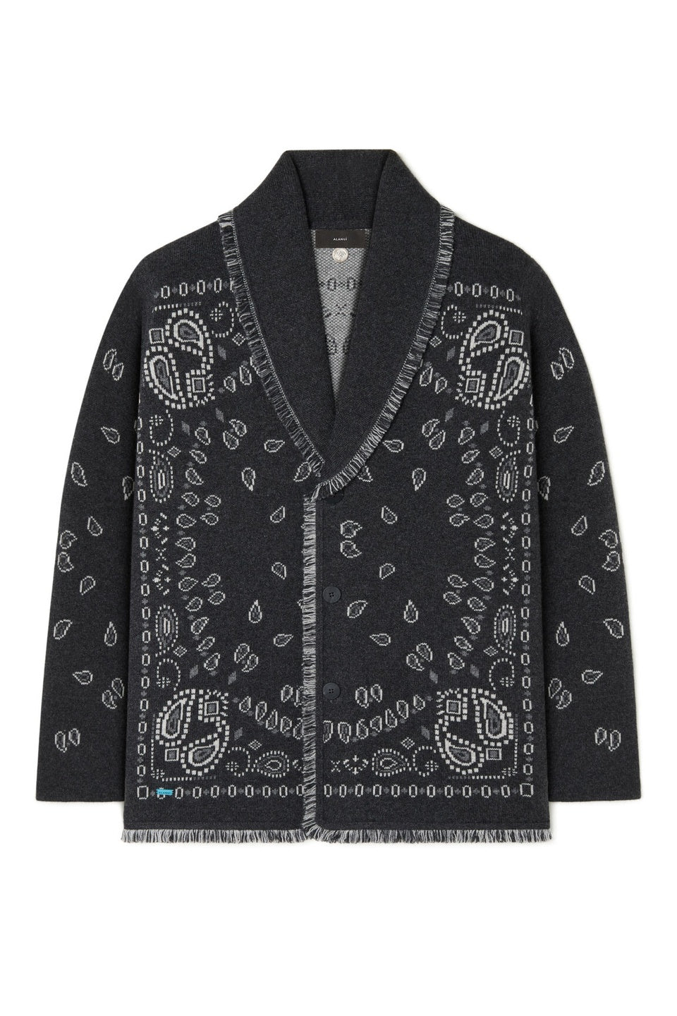 ALANUI-Bandana Jacquard Cardigan-NOWALL