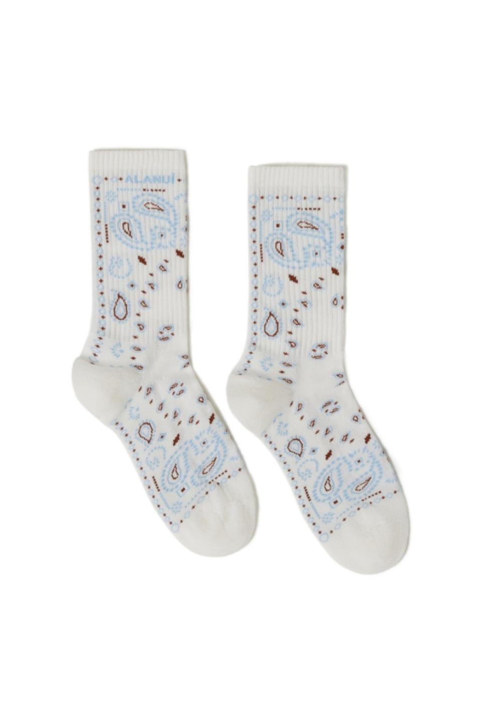 ALANUI-Bandana Socks-NOWALL