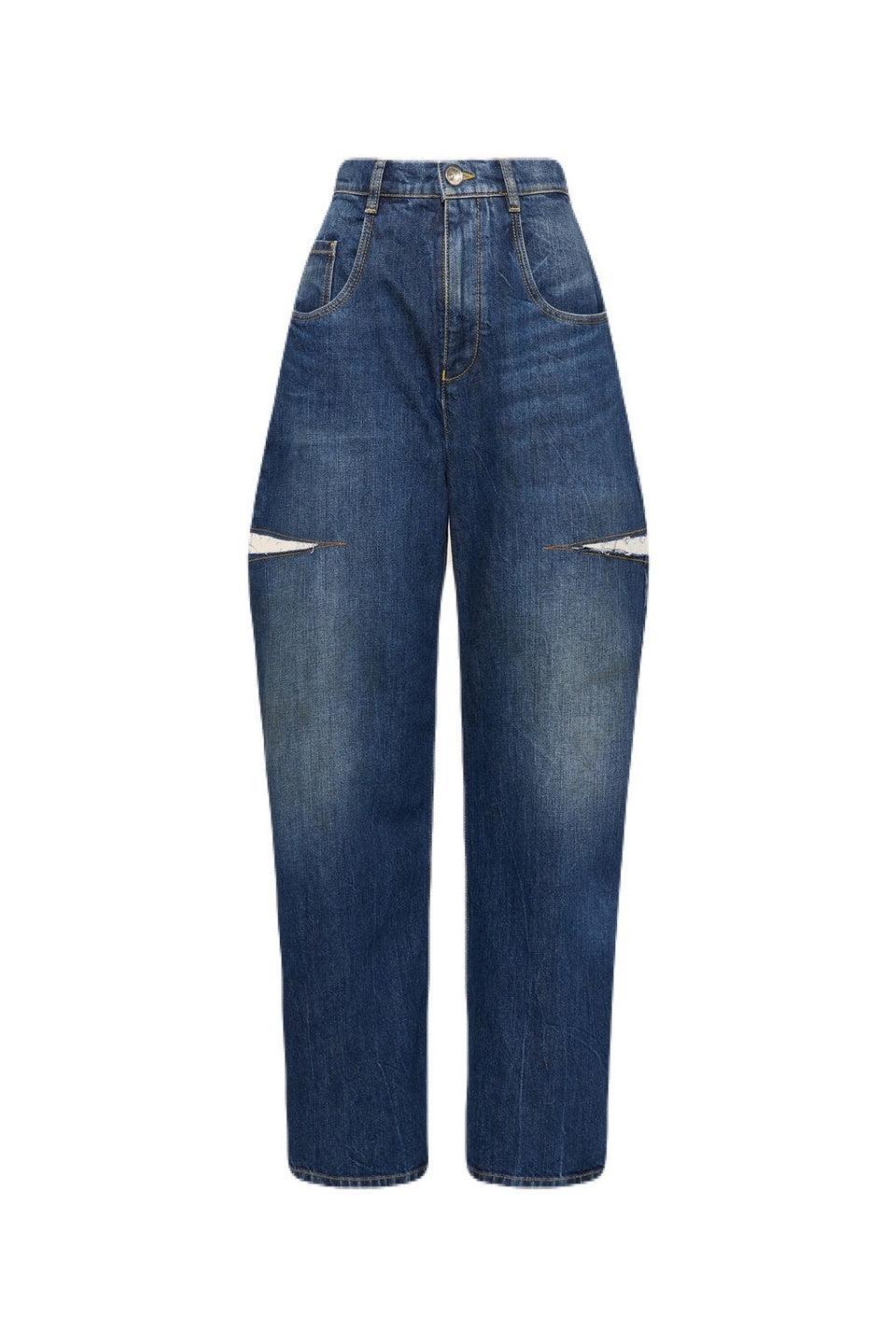 CUT OUT JEANS