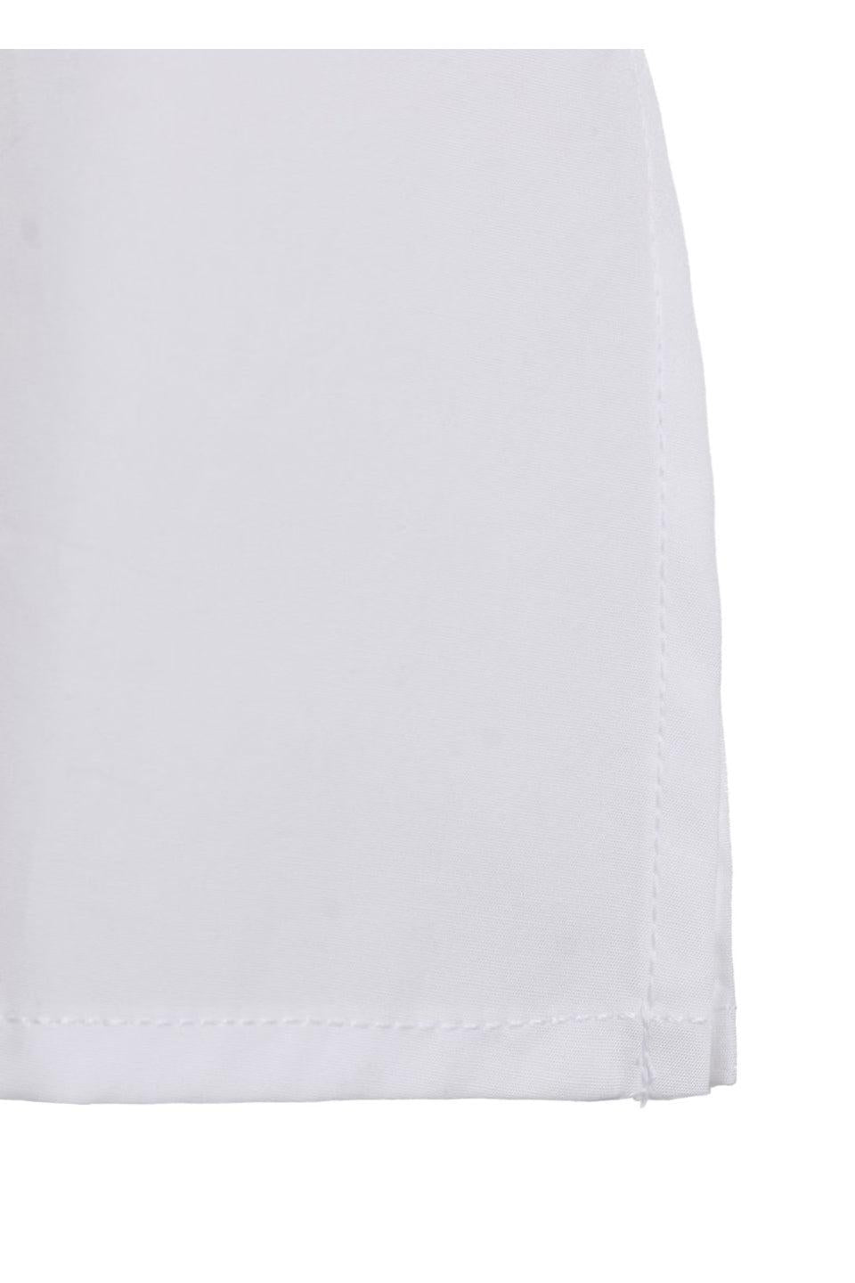 Yohji Yamamoto POUR HOMME-Chain Stitch Broad Mandarin Collar Blouse-NOWALL