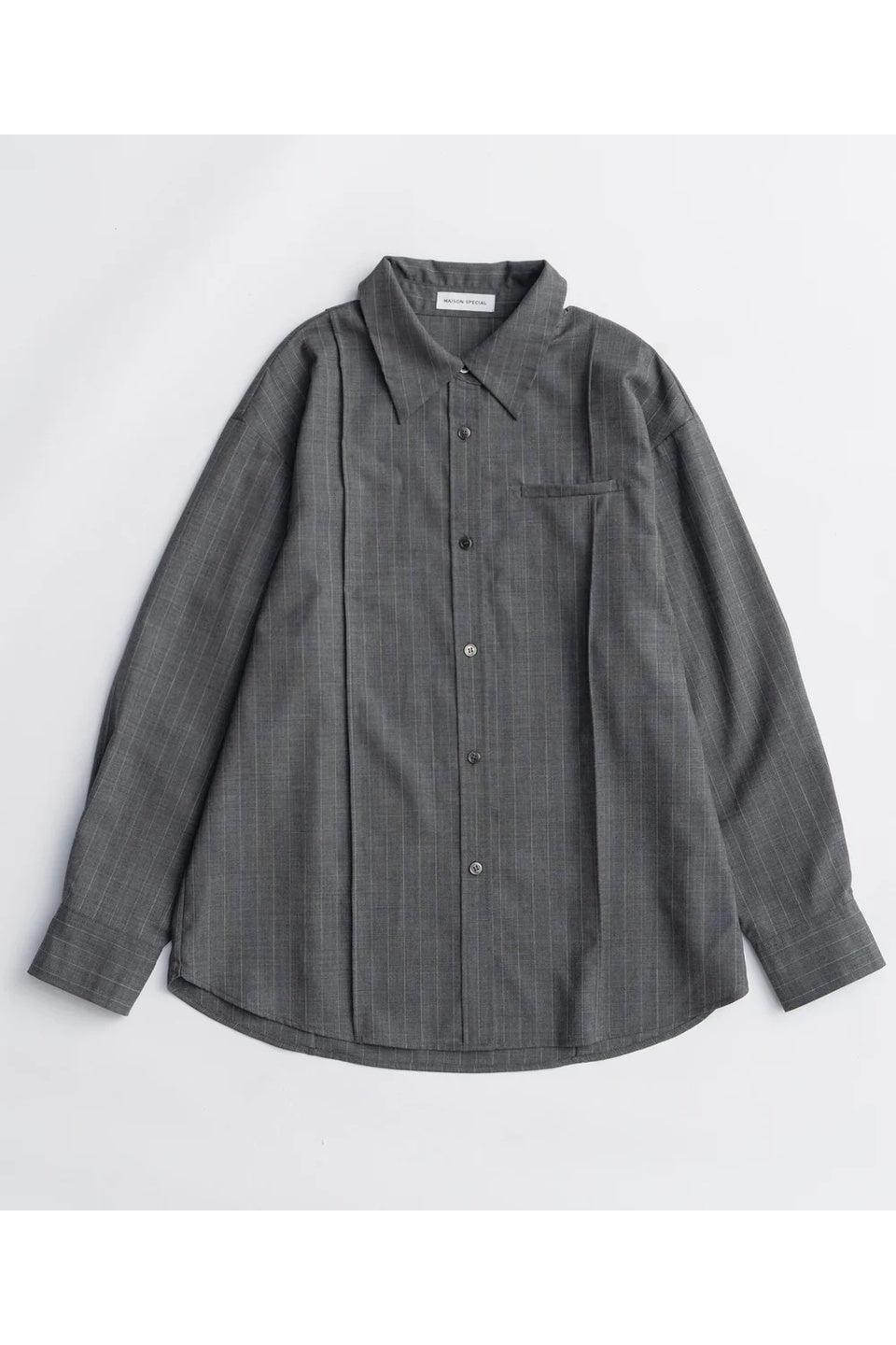 MAISON SPECIAL-Chain Tie Shirt-NOWALL