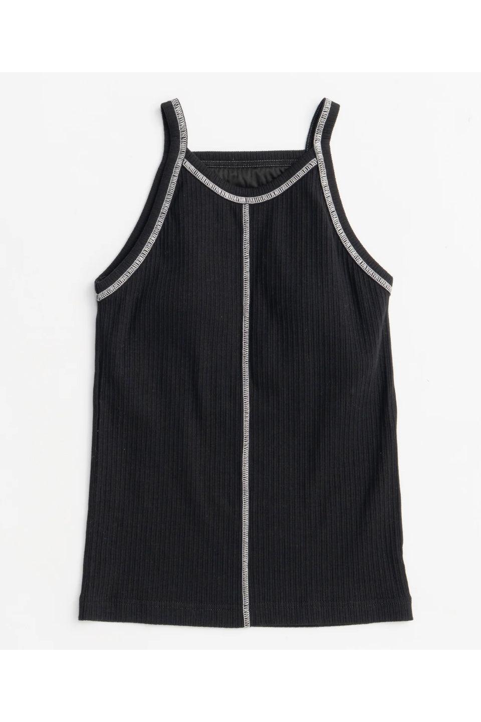 MAISON SPECIAL-Cup In American Sleeve Tank Top-NOWALL