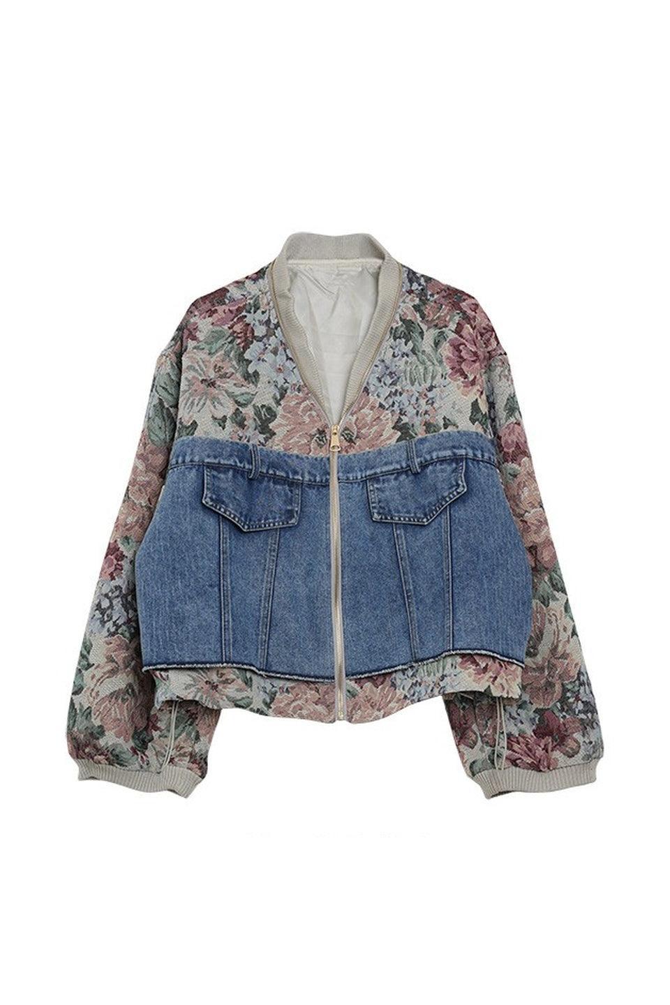 MICALLE MICALLE-DENIM DOCKING JACKET-NOWALL