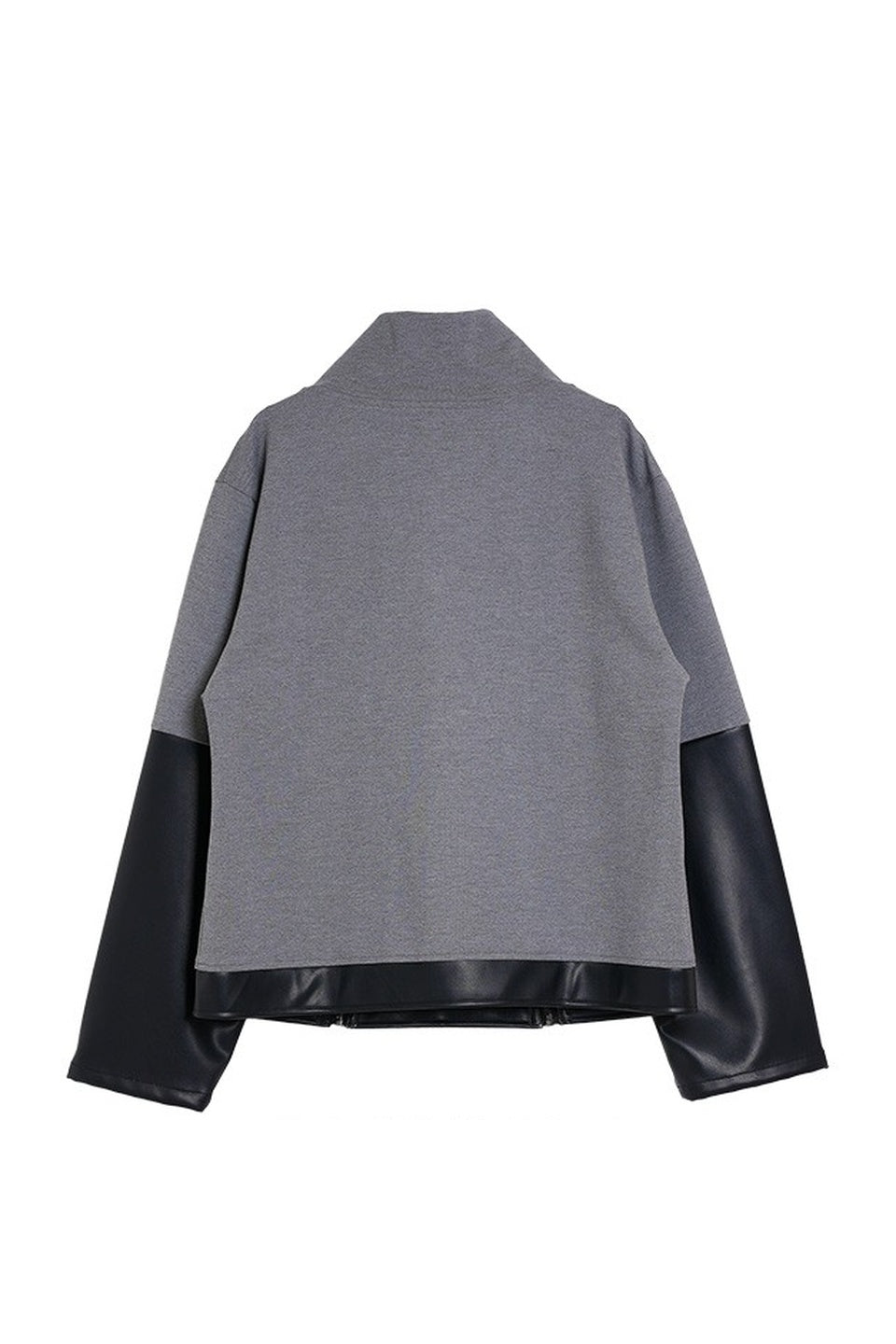 MICALLE MICALLE-Different Material Docking Blouson-NOWALL