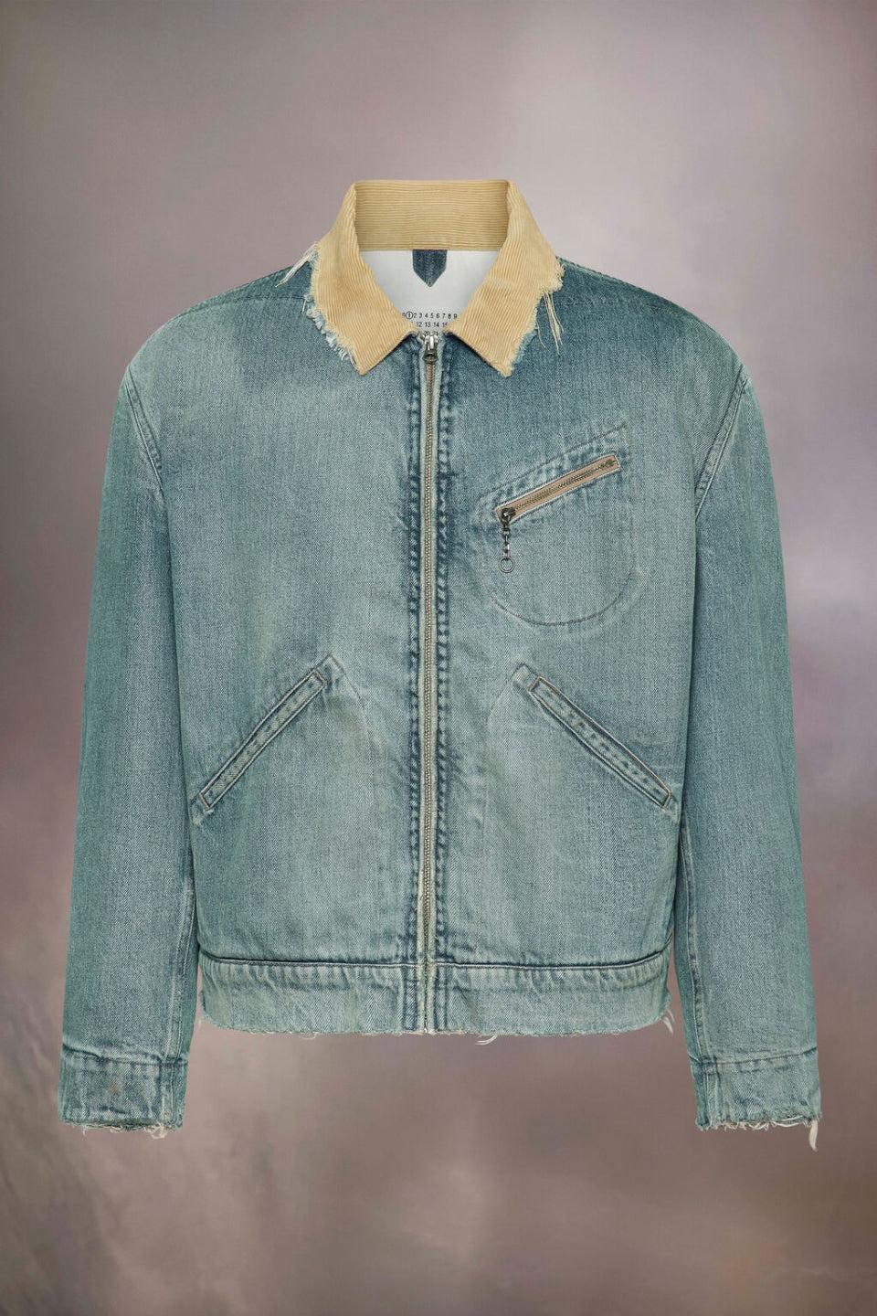 Maison Margiela-Distressed Denim Jacket-NOWALL
