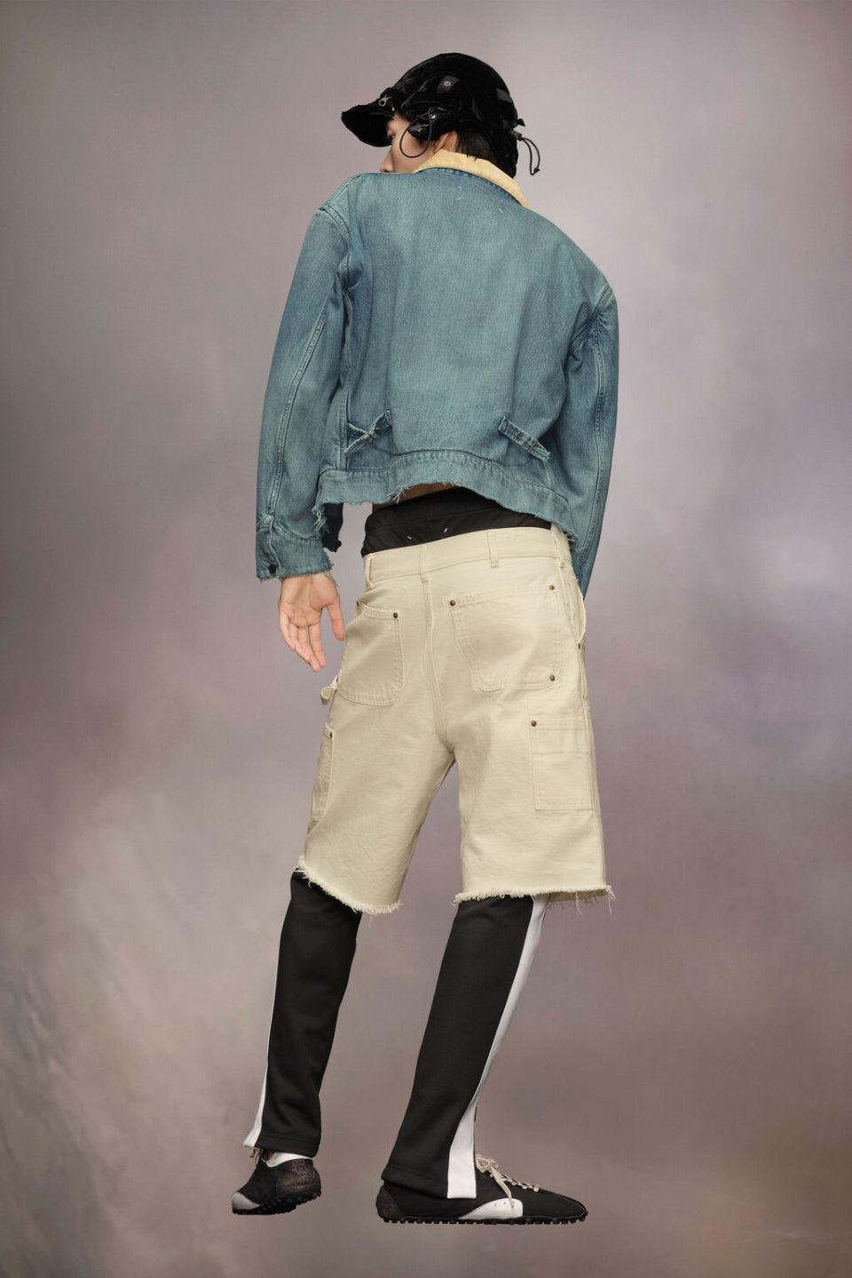 Maison Margiela-Distressed Denim Jacket-NOWALL