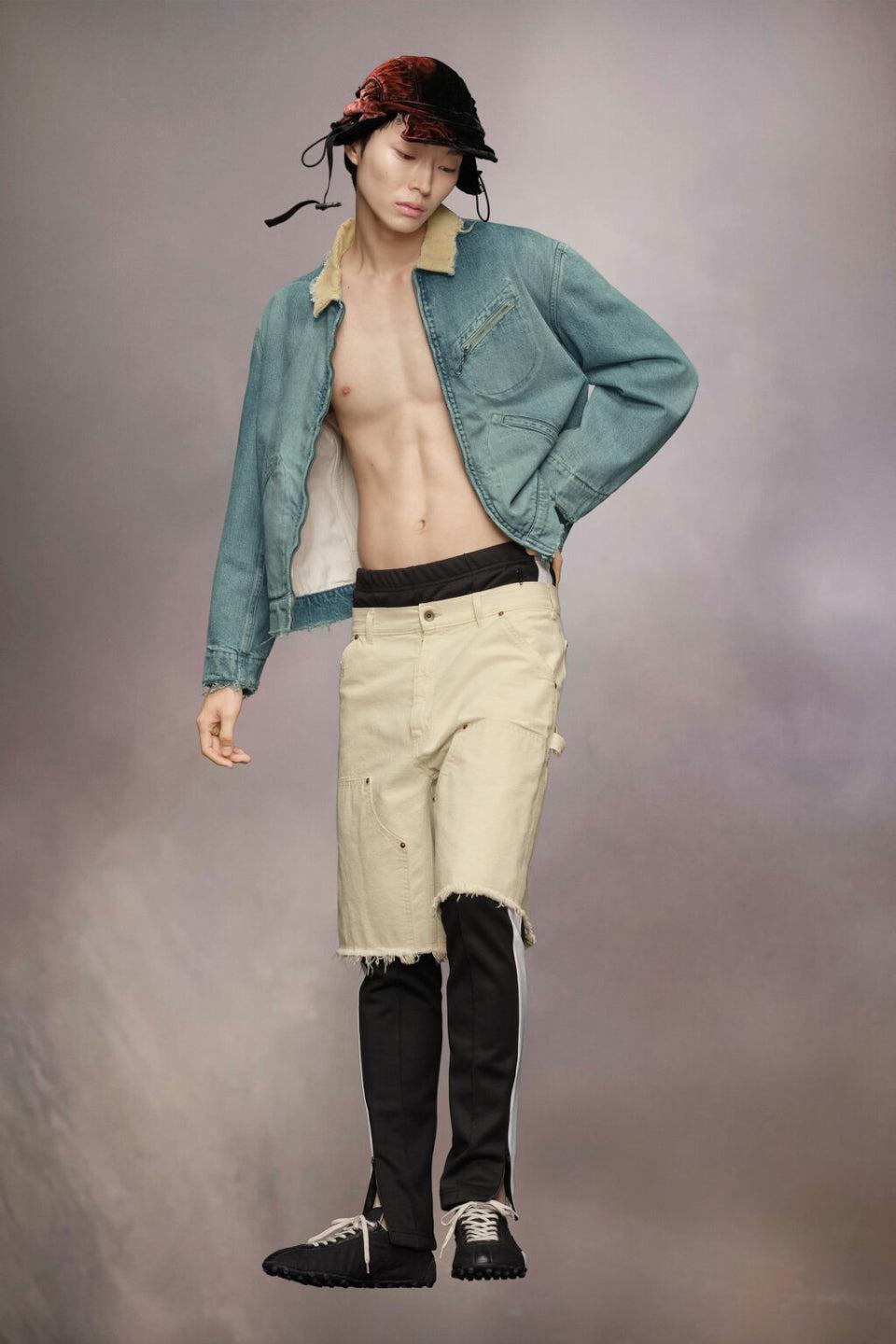 Maison Margiela-Distressed Denim Jacket-NOWALL