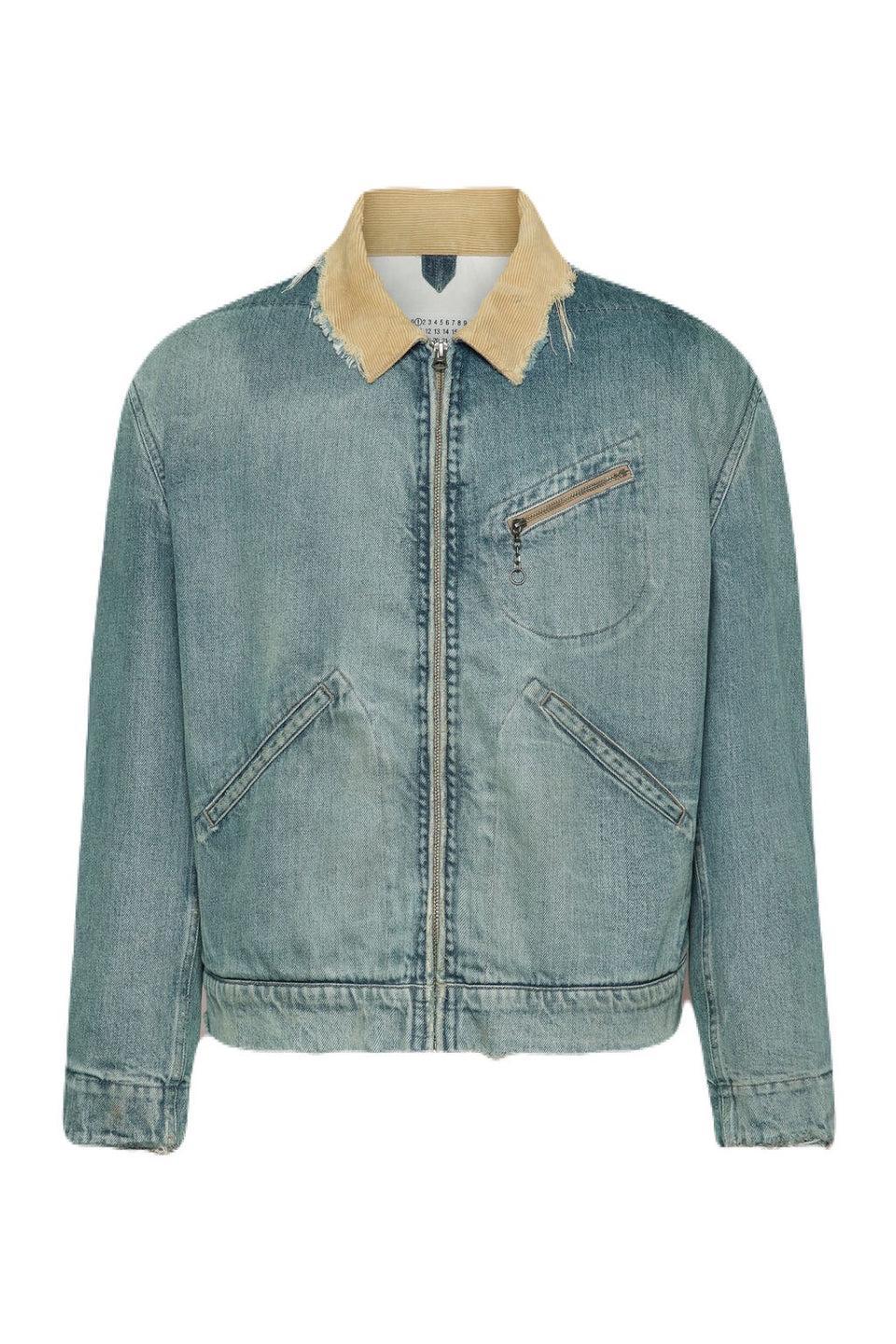 Maison Margiela-Distressed Denim Jacket-NOWALL