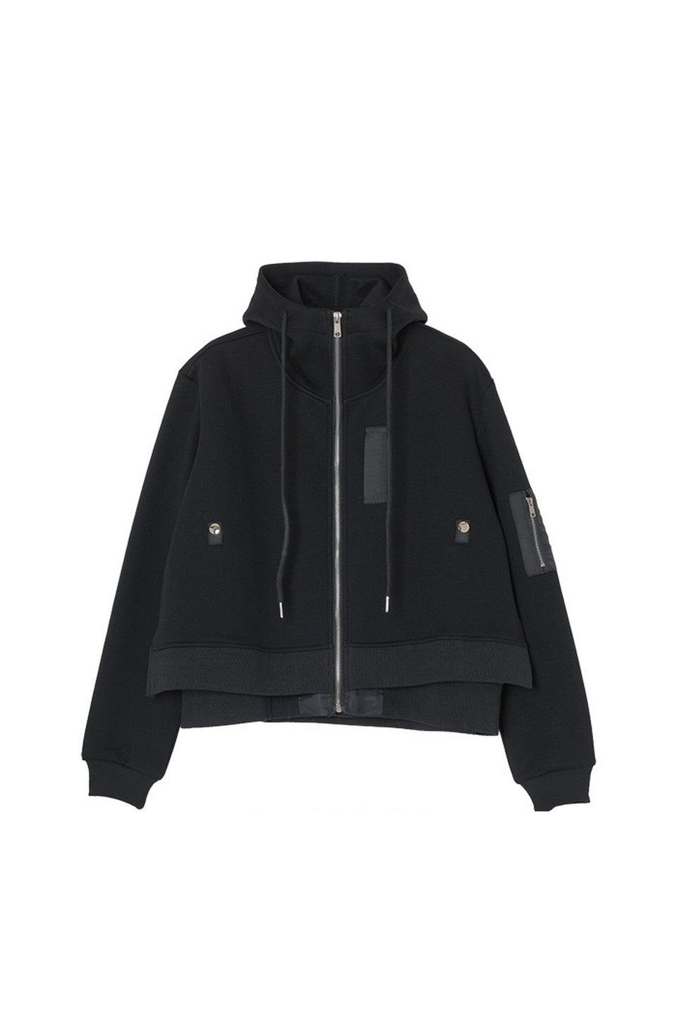 MICALLE MICALLE-Docking Zip Hoodie-NOWALL