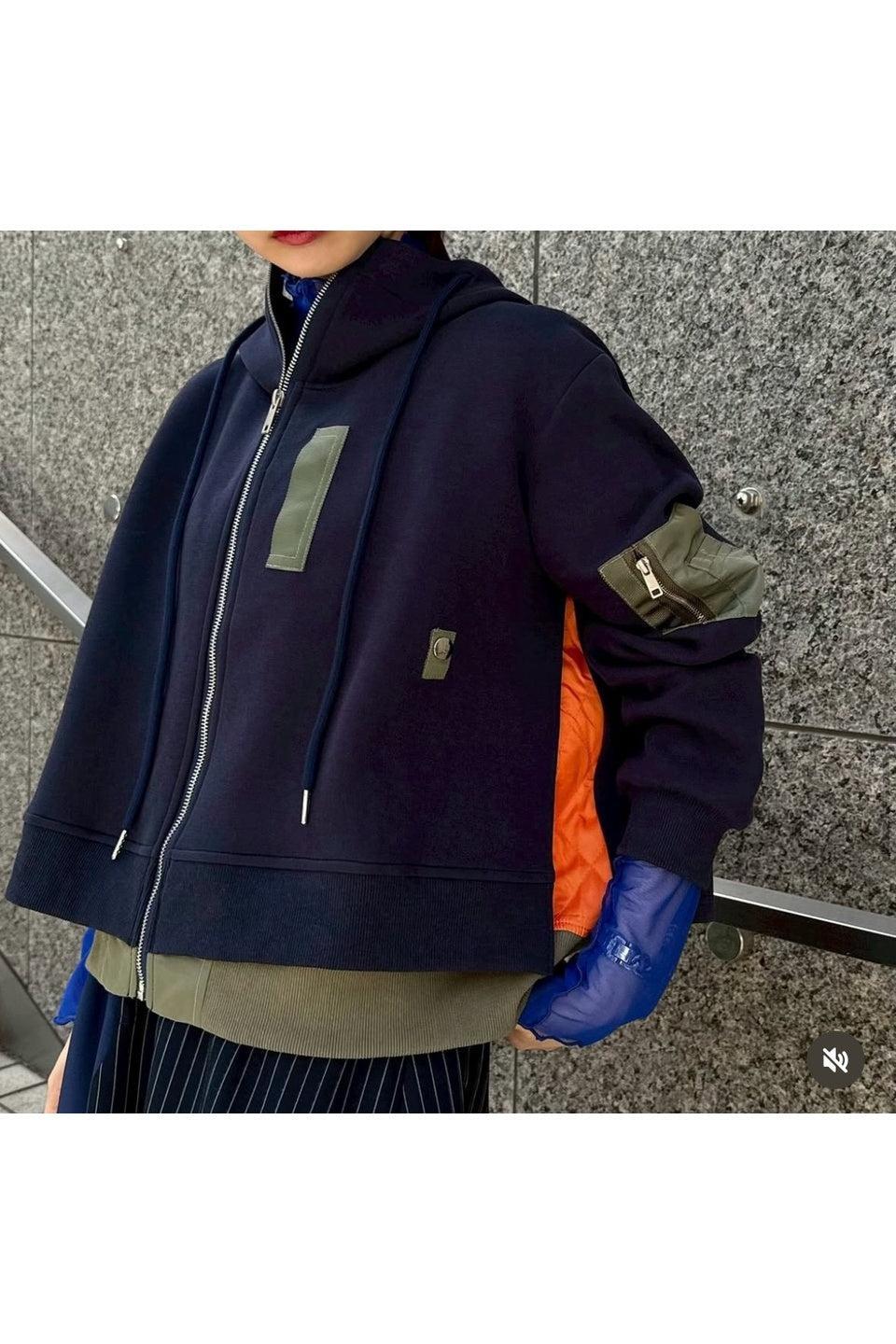 MICALLE MICALLE-Docking Zip Hoodie-NOWALL