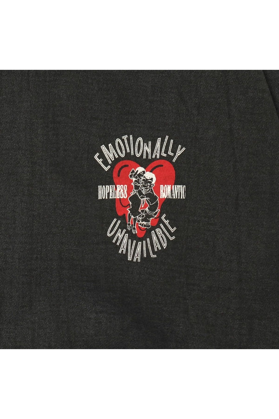 EMOTIONALLY UNAVAILABLE-EU CARTOON HOODIE-NOWALL
