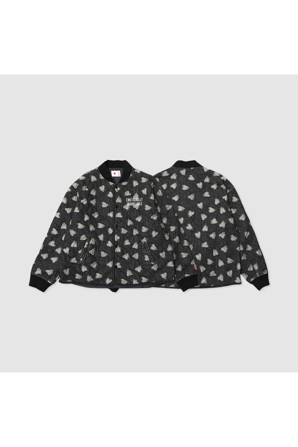 EMOTIONALLY UNAVAILABLE-EU HEART JACKET-NOWALL