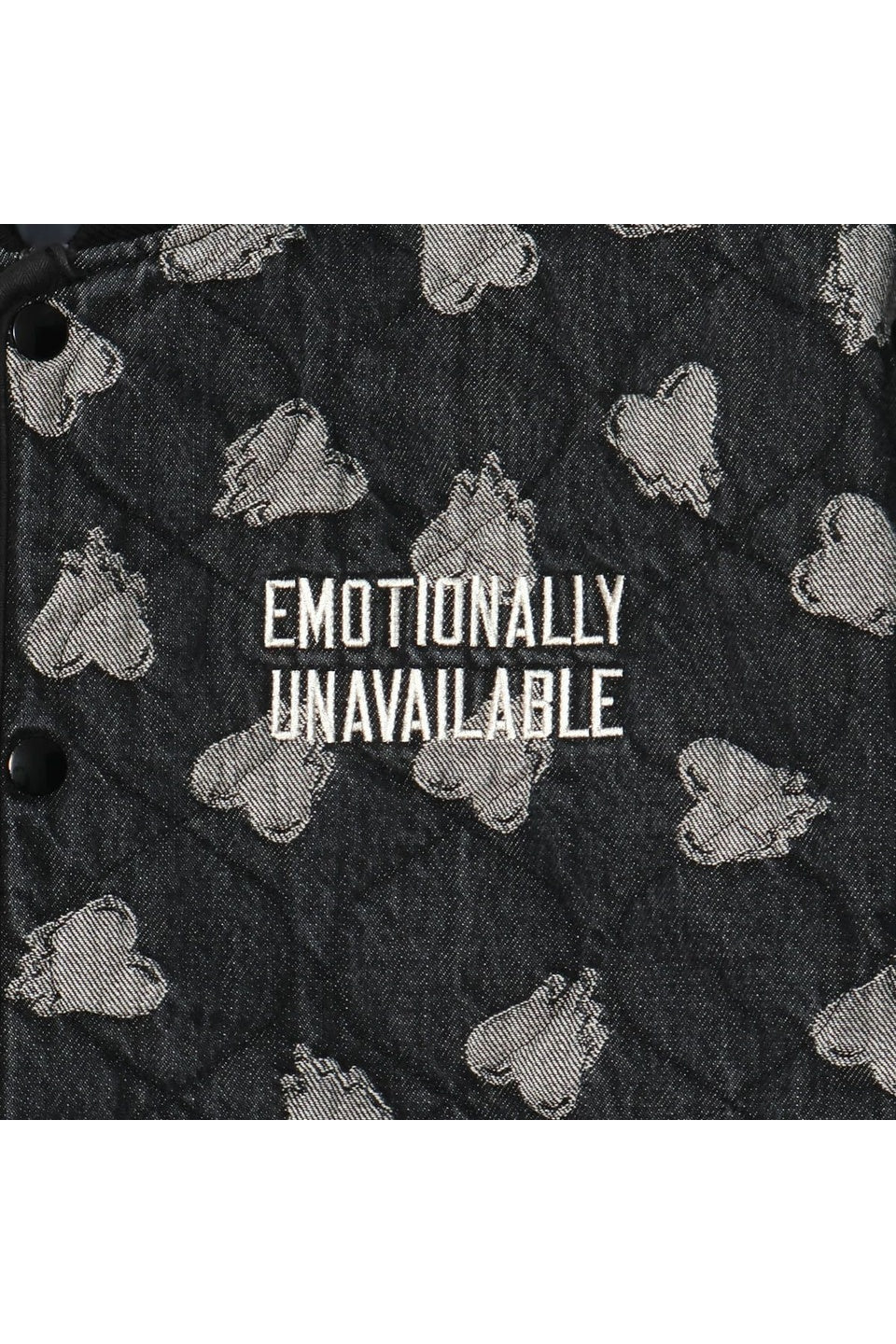 EMOTIONALLY UNAVAILABLE-EU HEART JACKET-NOWALL