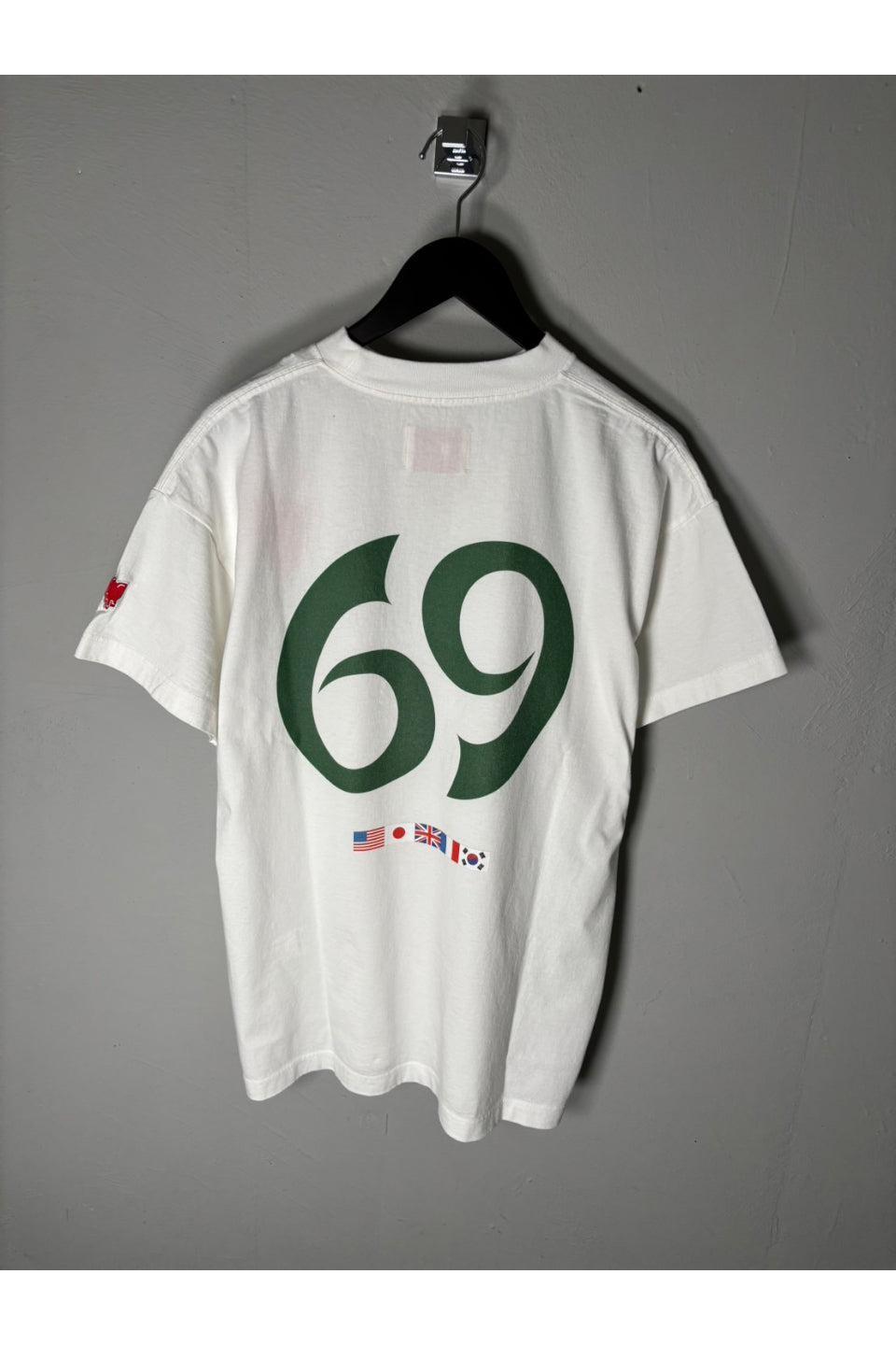 EMOTIONALLY UNAVAILABLE-EU Logo Number SS Tee-NOWALL