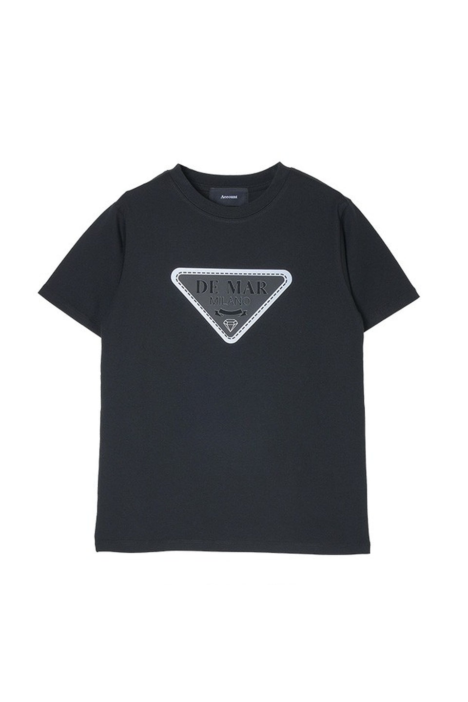 MICALLE MICALLE-Emblem Logo Short Sleeve Tee-NOWALL