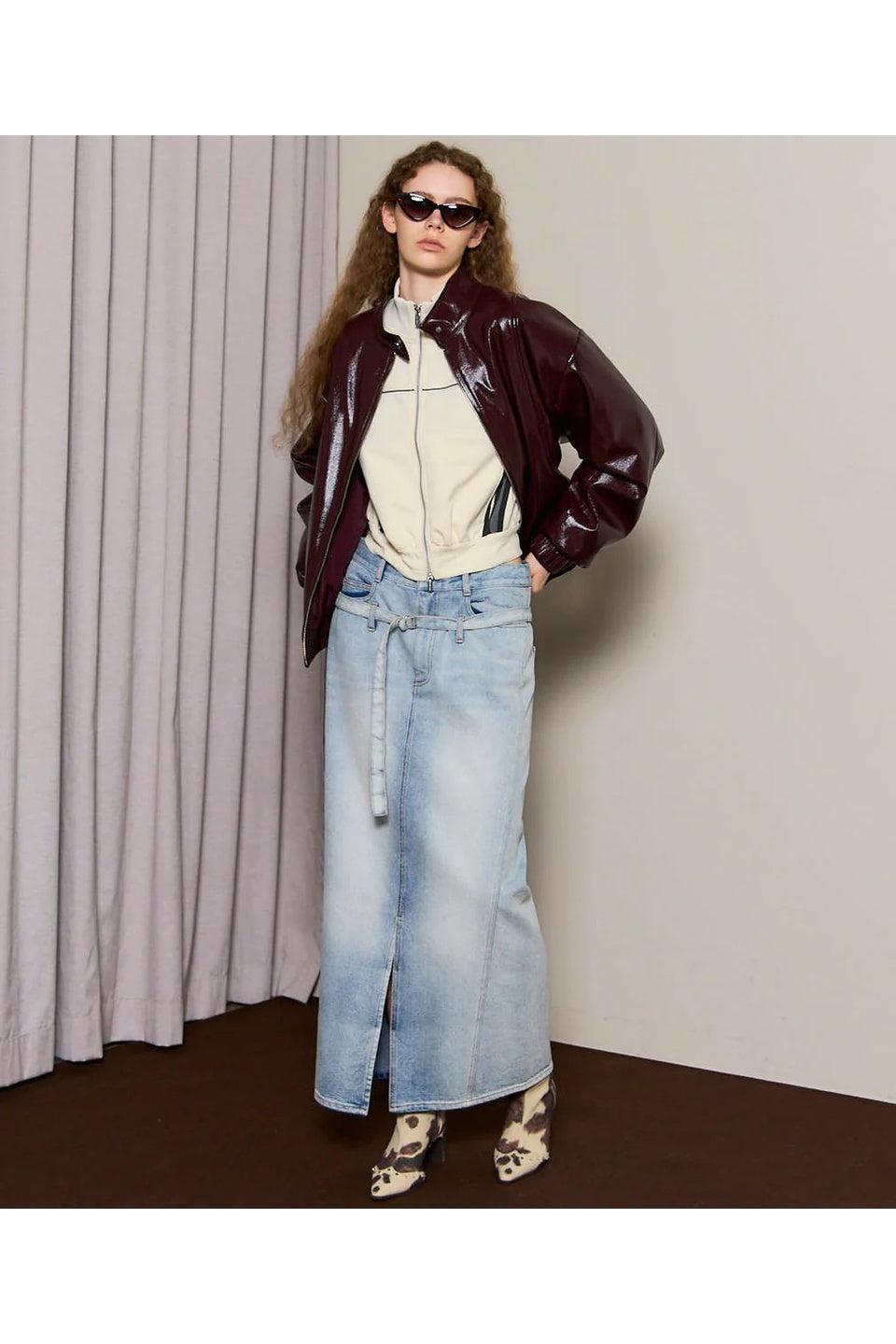 MAISON SPECIAL-Enamel Blouson-NOWALL