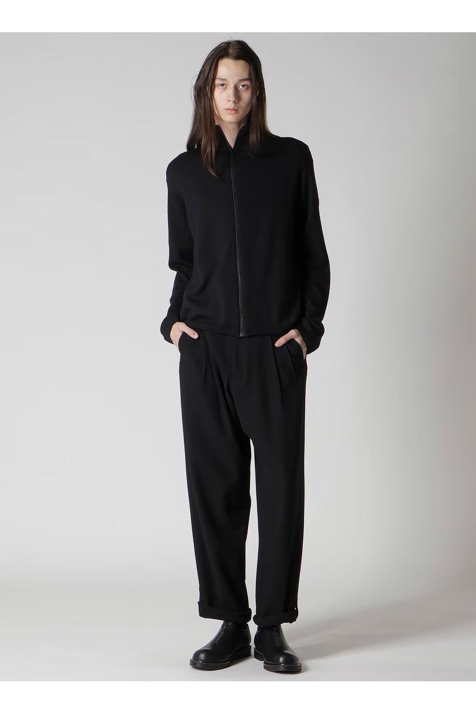 Y's for men-FLANNEL PANTS WITH TAB DETAIL-NOWALL