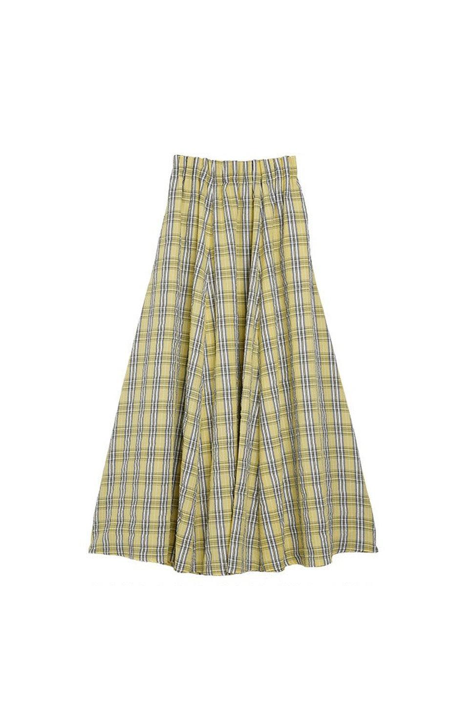 MICALLE MICALLE-Flare Long Skirt-NOWALL