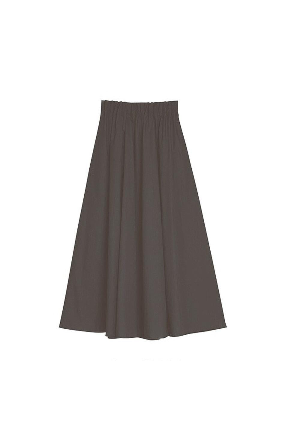 MICALLE MICALLE-Flare Long Skirt-NOWALL