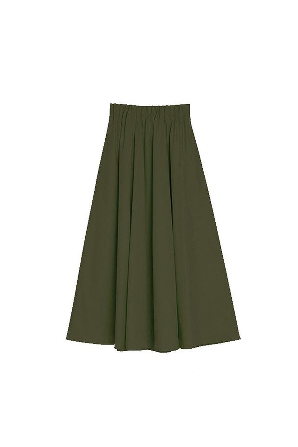 MICALLE MICALLE-Flare Long Skirt-NOWALL