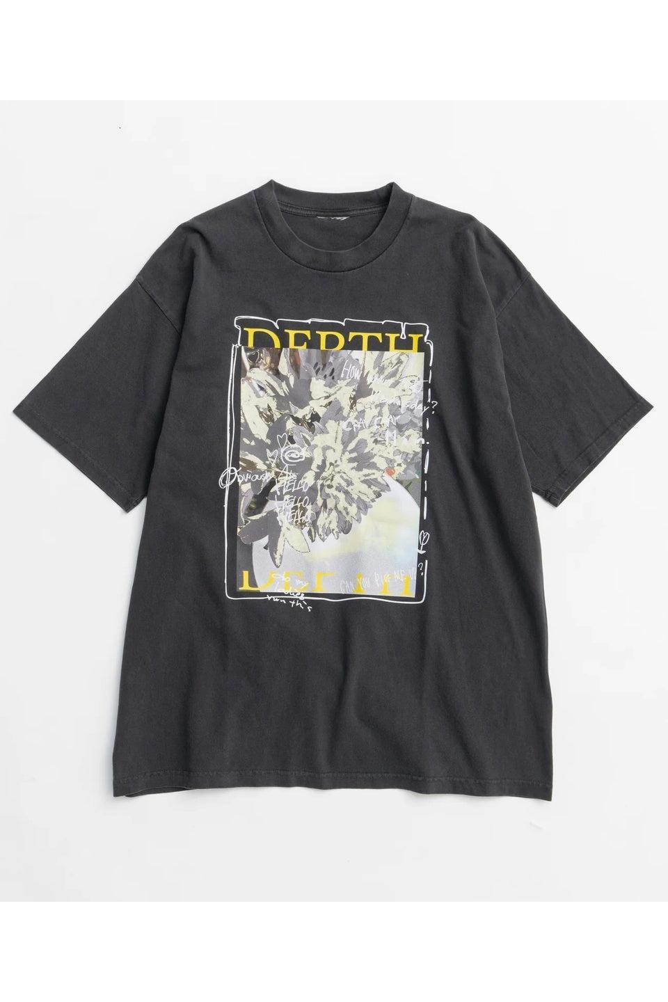 MAISON SPECIAL-Flower Photo Oversized T-shirt-NOWALL