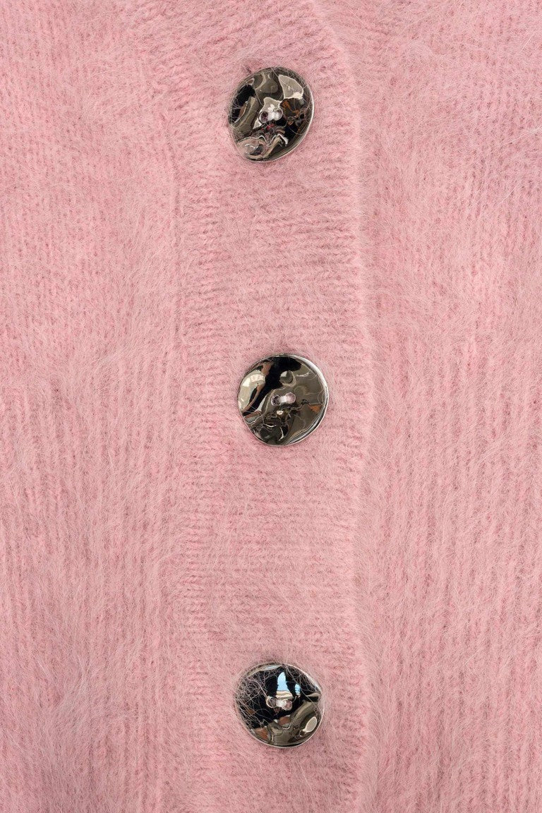 MAISON SPECIAL-Fox Cashmere Knit Cardigan-NOWALL