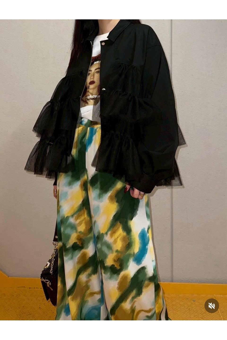 MICALLE MICALLE-Graphic Print Short Sleeve Tee-NOWALL