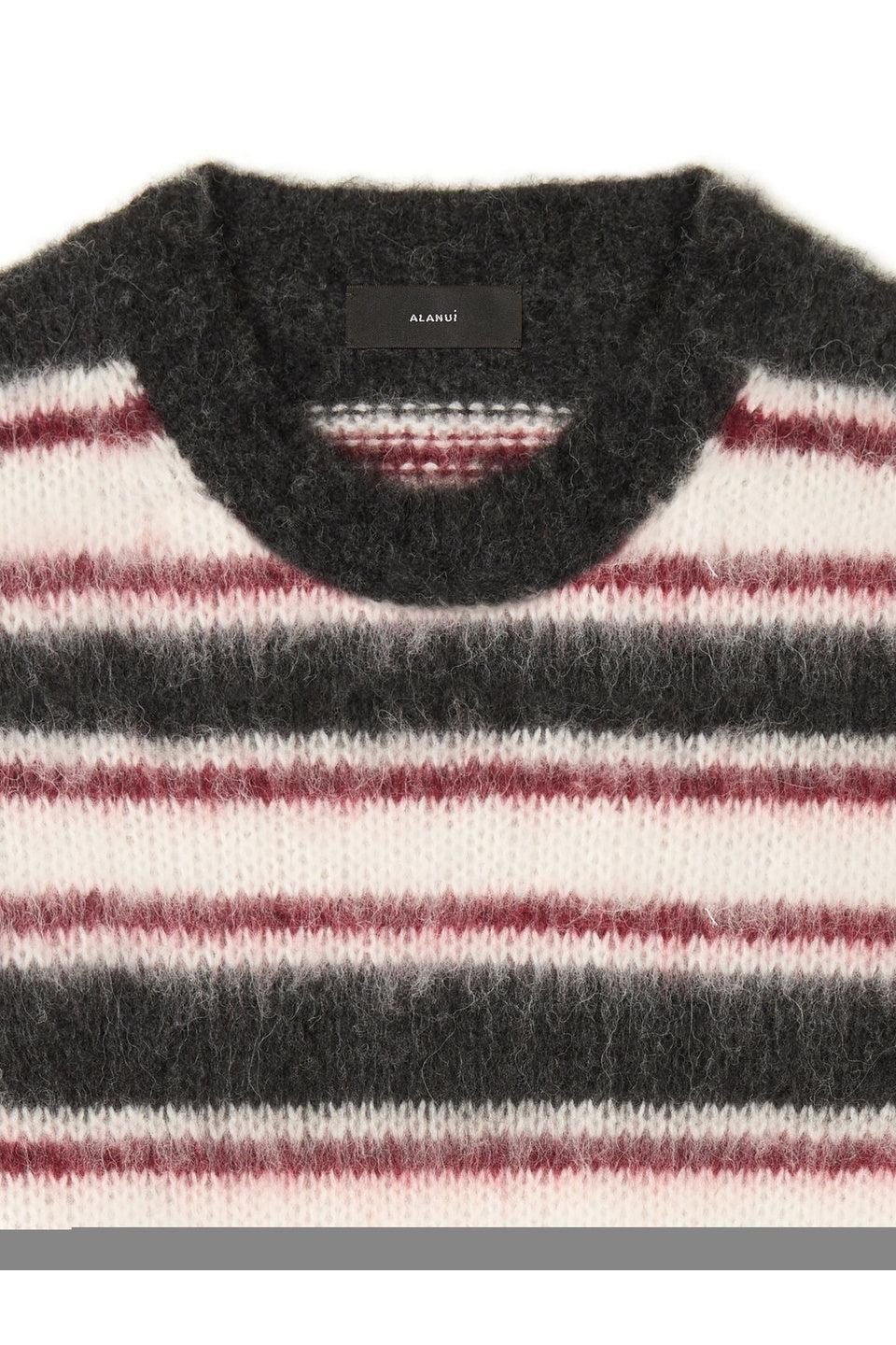 ALANUI-Grunge Stripes Sweater-NOWALL