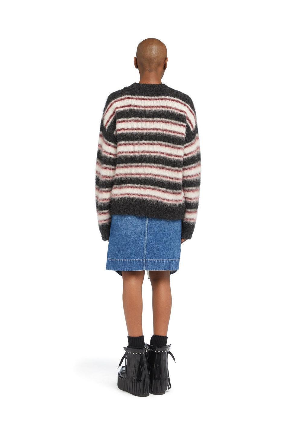 ALANUI-Grunge Stripes Sweater-NOWALL