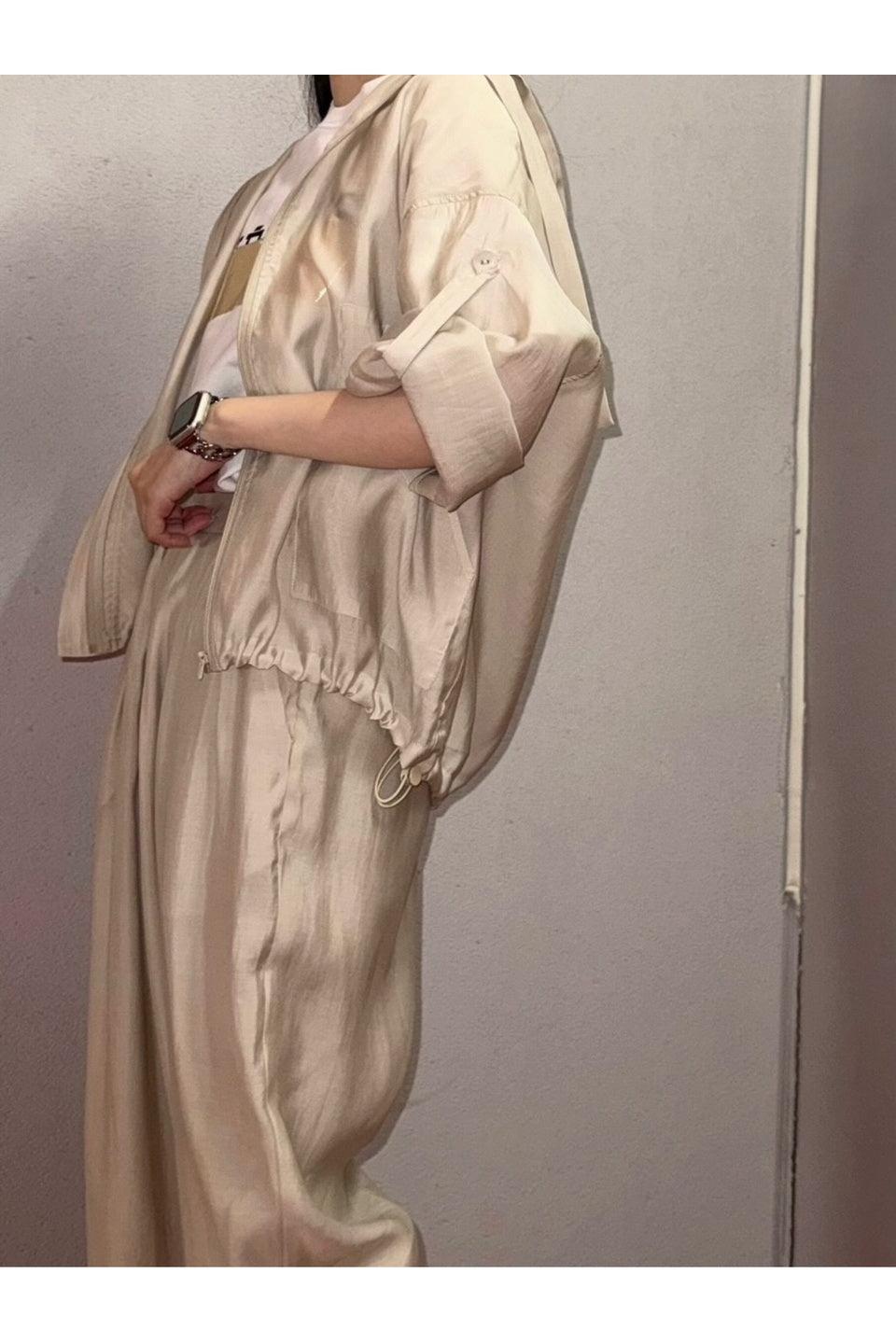 MICALLE MICALLE-Hoodie Set Up-NOWALL