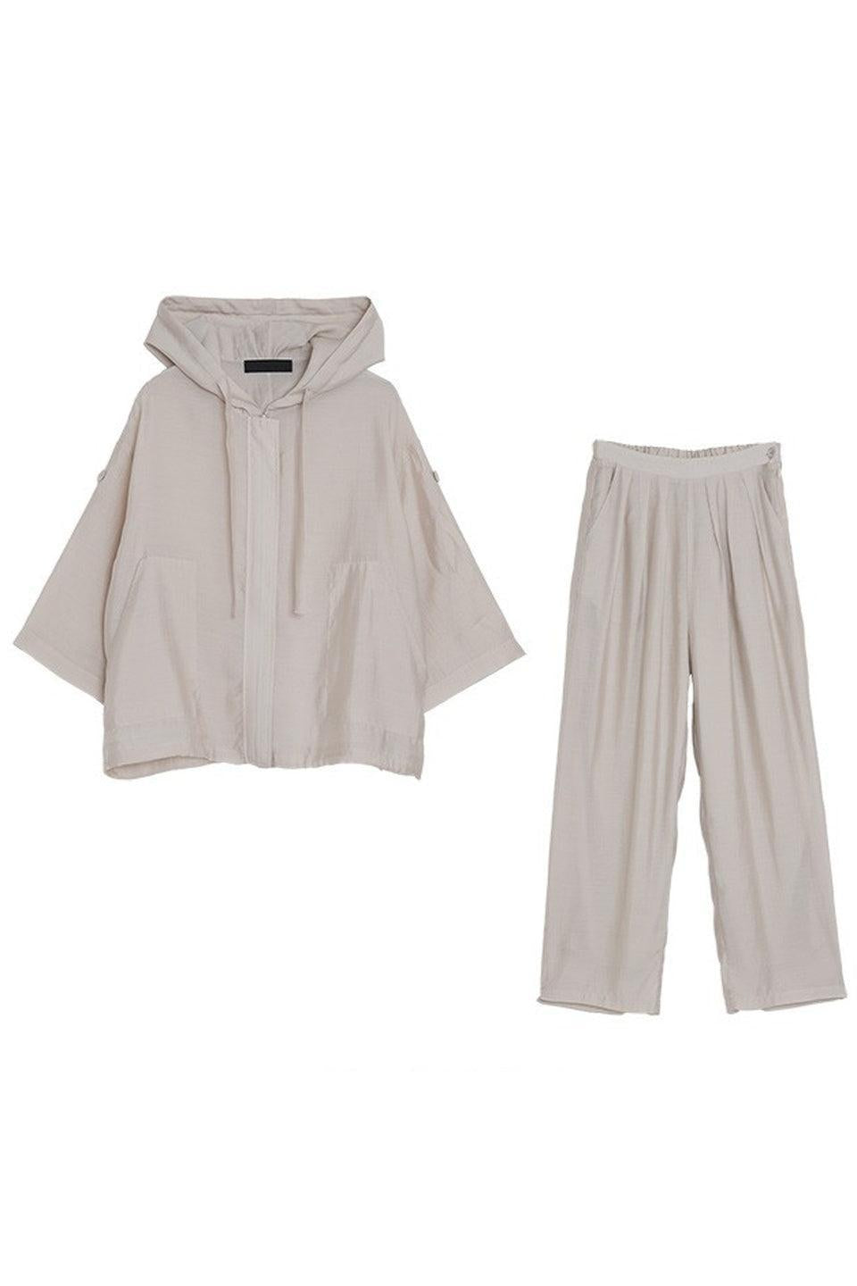 MICALLE MICALLE-Hoodie Set Up-NOWALL