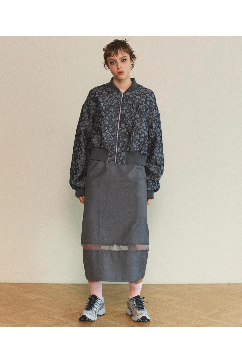 MAISON SPECIAL-Jacquard Blouson-NOWALL