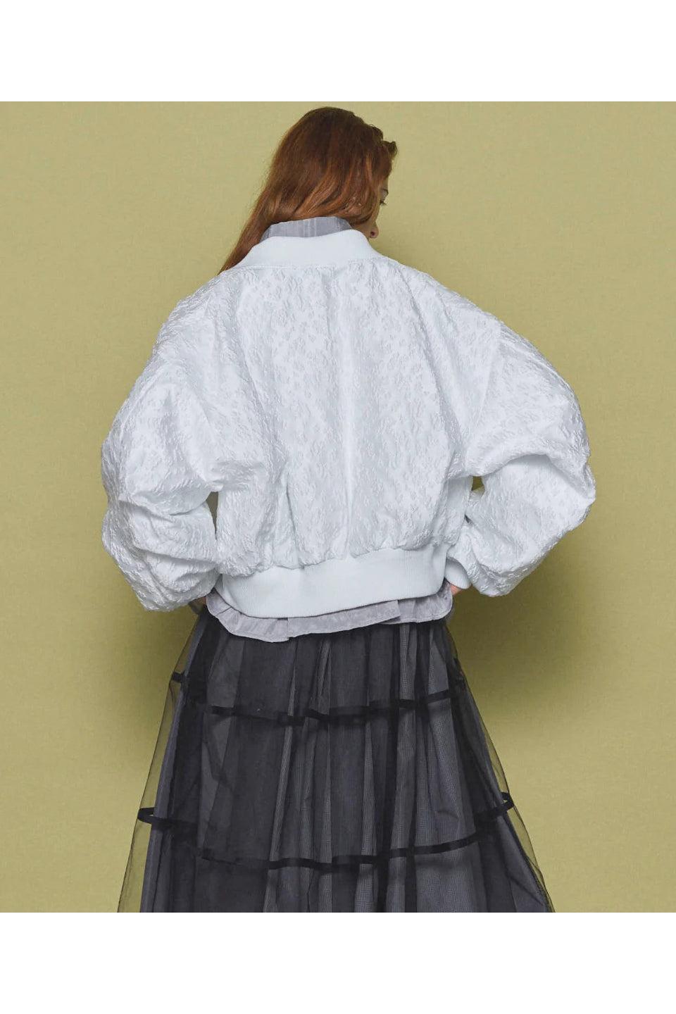 MAISON SPECIAL-Jacquard Blouson-NOWALL