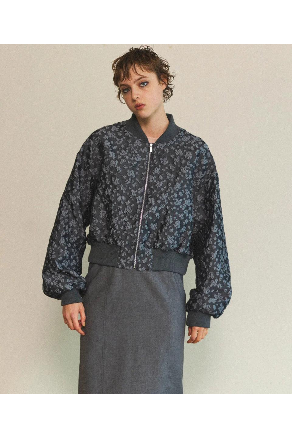 MAISON SPECIAL-Jacquard Blouson-NOWALL