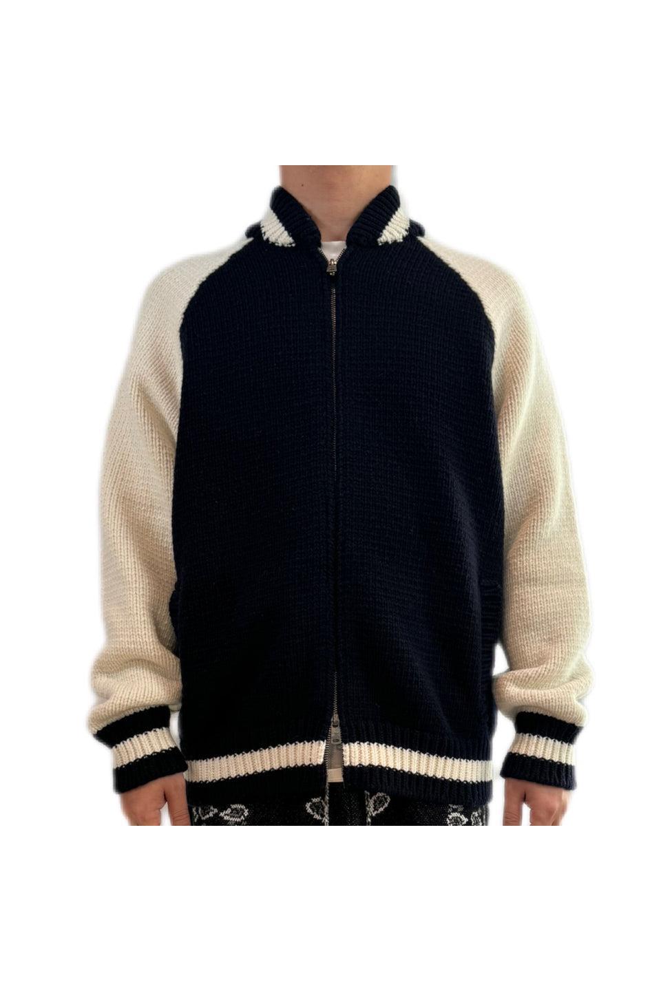 CIRCOLO-Knitted Blouson-NOWALL