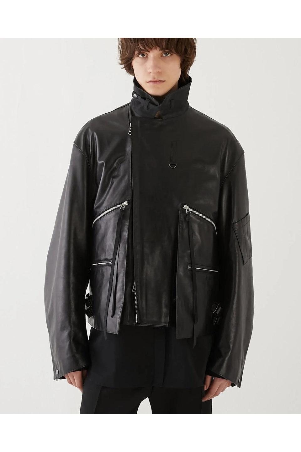 Tamme-LEATHER MK3 JACKET BLACK-NOWALL