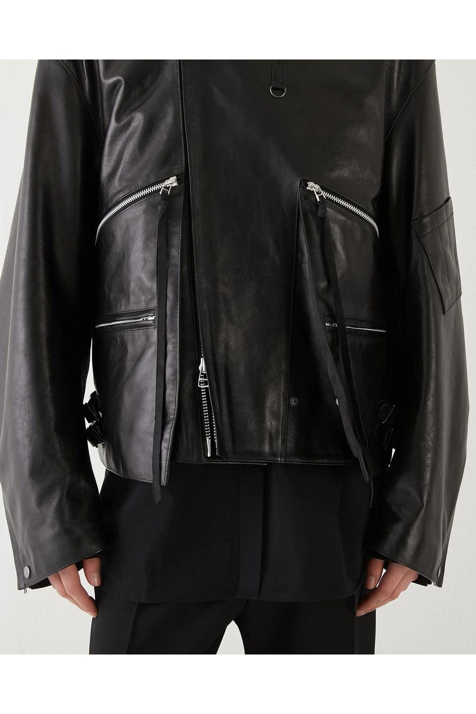 Tamme-LEATHER MK3 JACKET BLACK-NOWALL