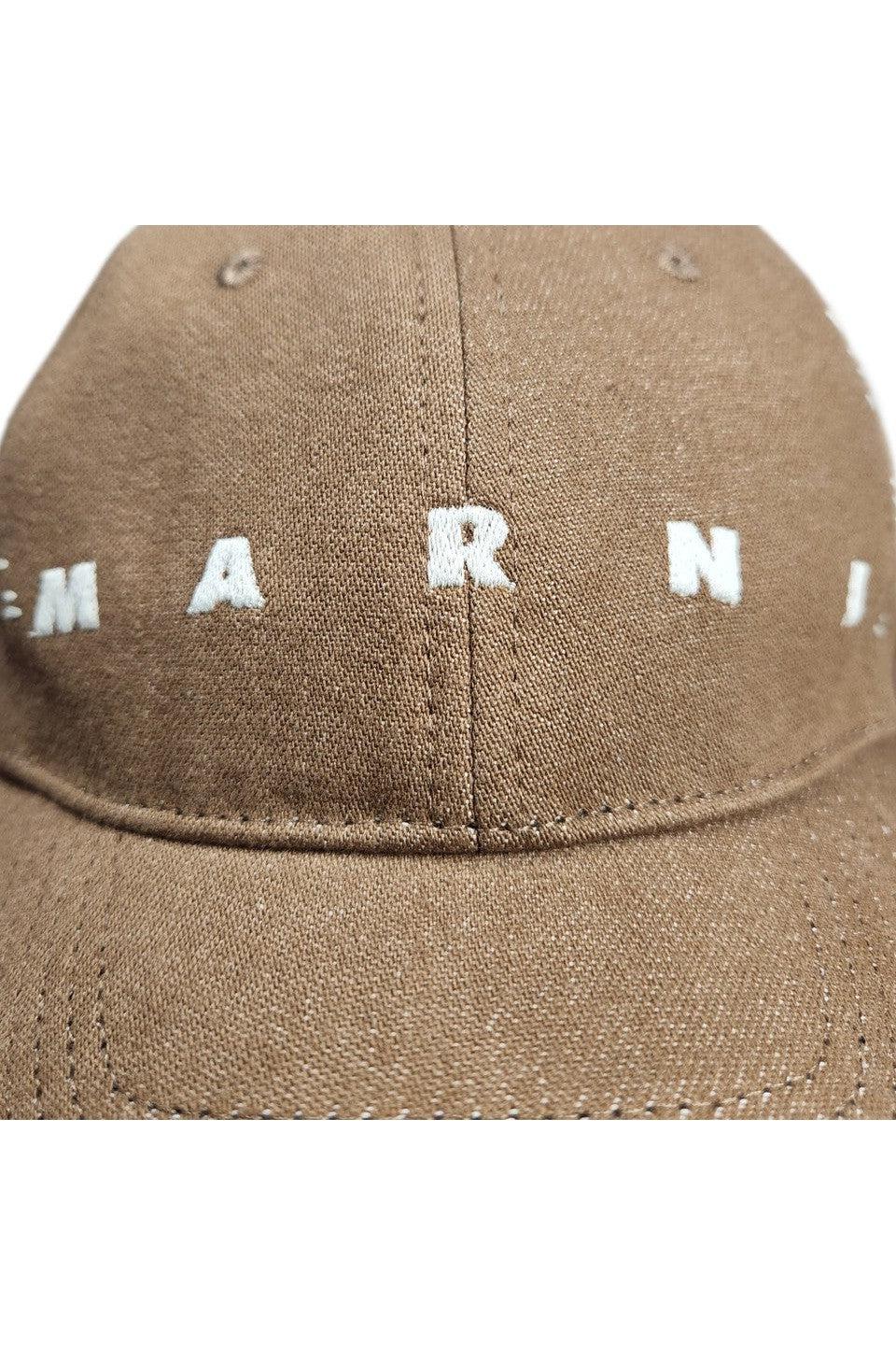 MARNI-LOGO CAP-NOWALL