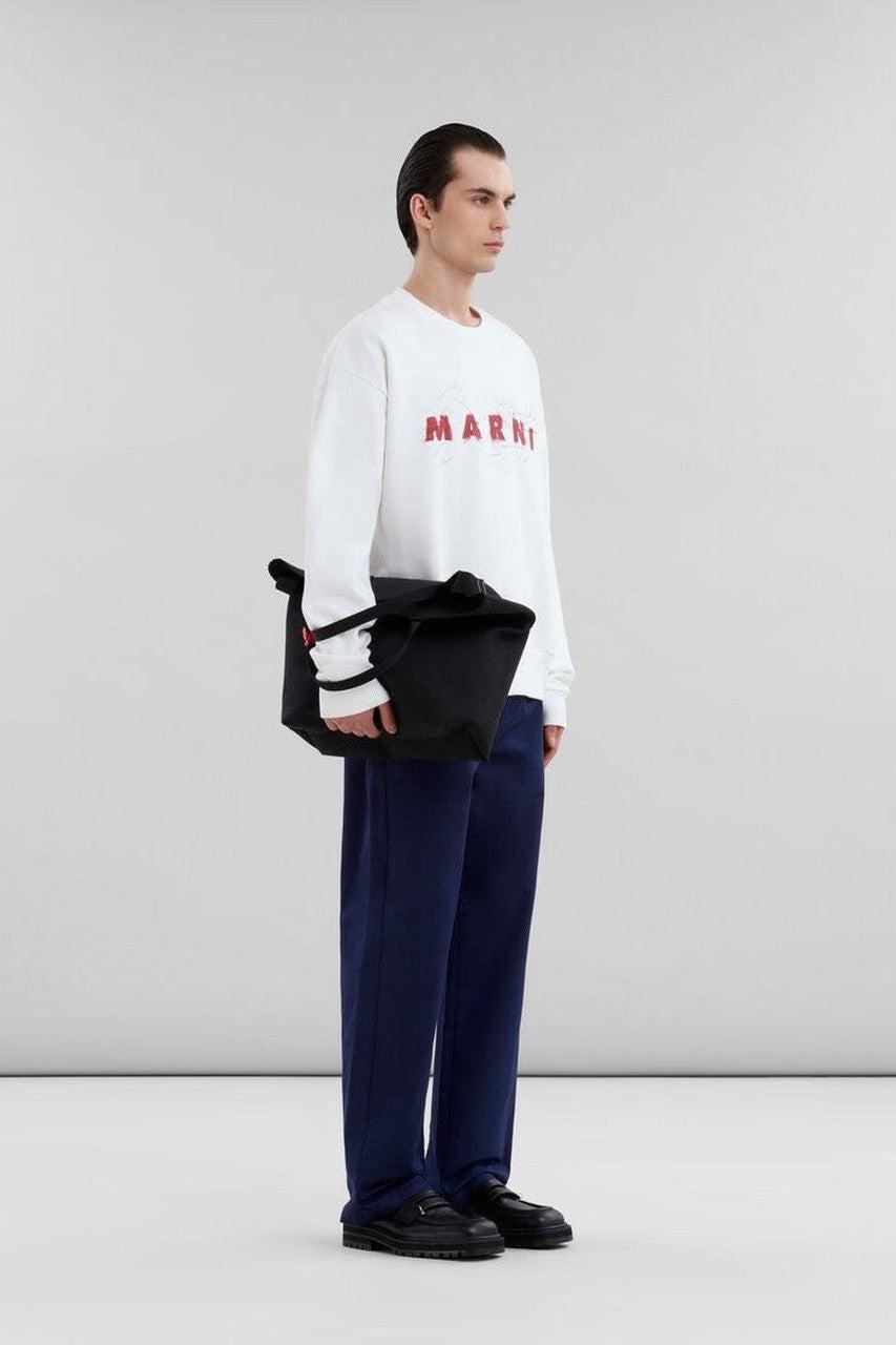 MARNI-LOGO CREW NECK SWEAT-NOWALL