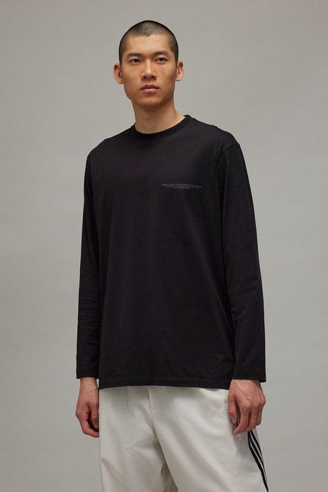 Y-3-LOGO LS TEE-NOWALL