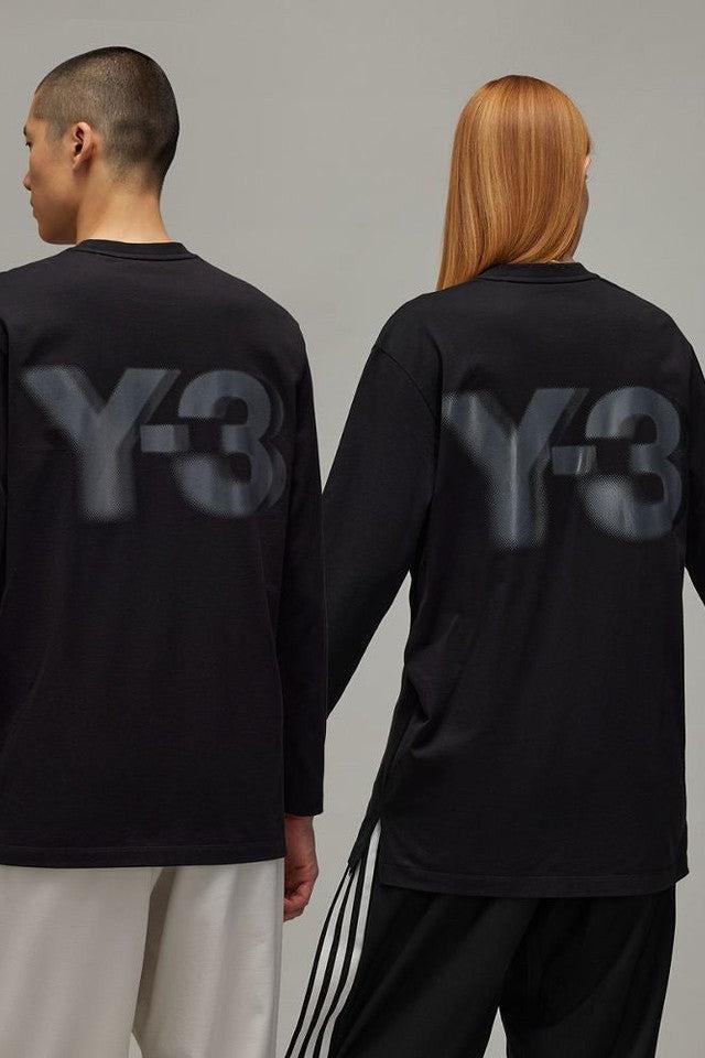 Y-3-LOGO LS TEE-NOWALL