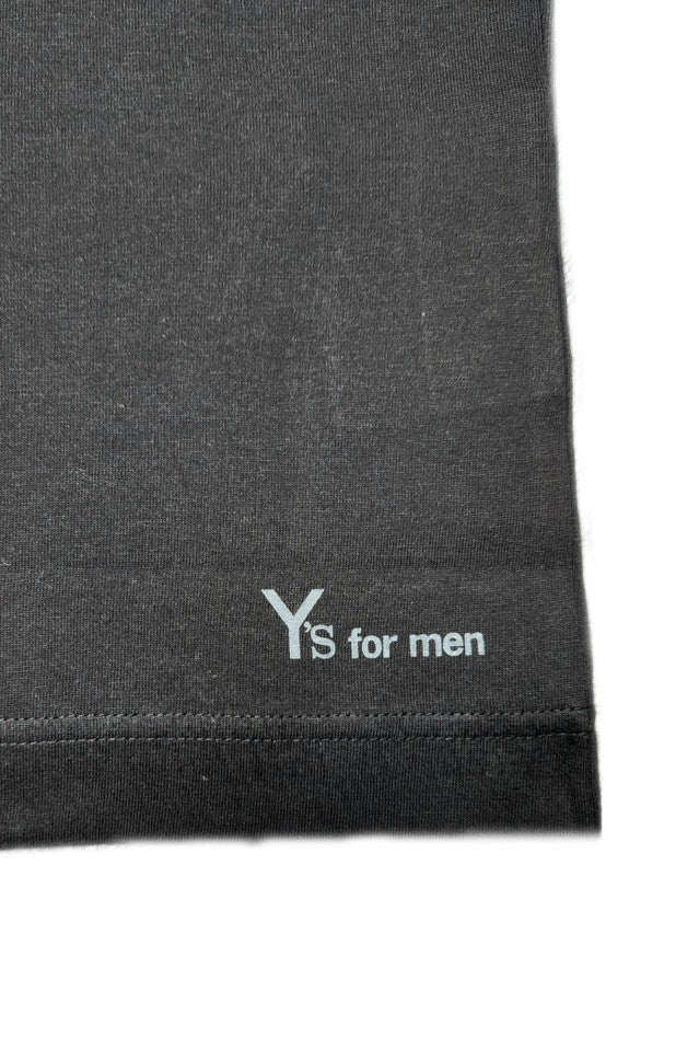 Y's for men-LOGO PRINT SHORT SLEEVE T-SHIRTS-NOWALL