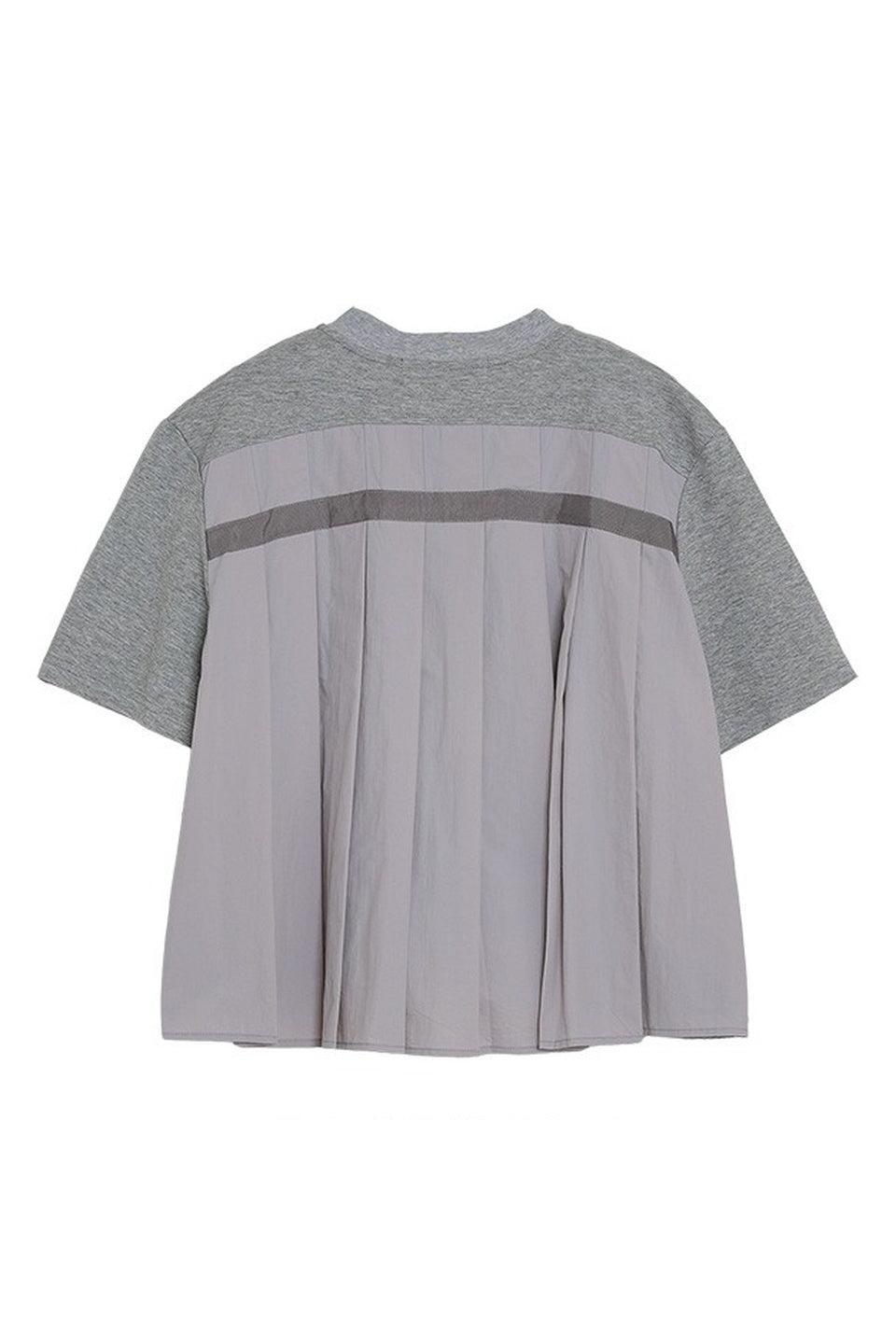 MICALLE MICALLE-Lace Docking Sweat Top-NOWALL