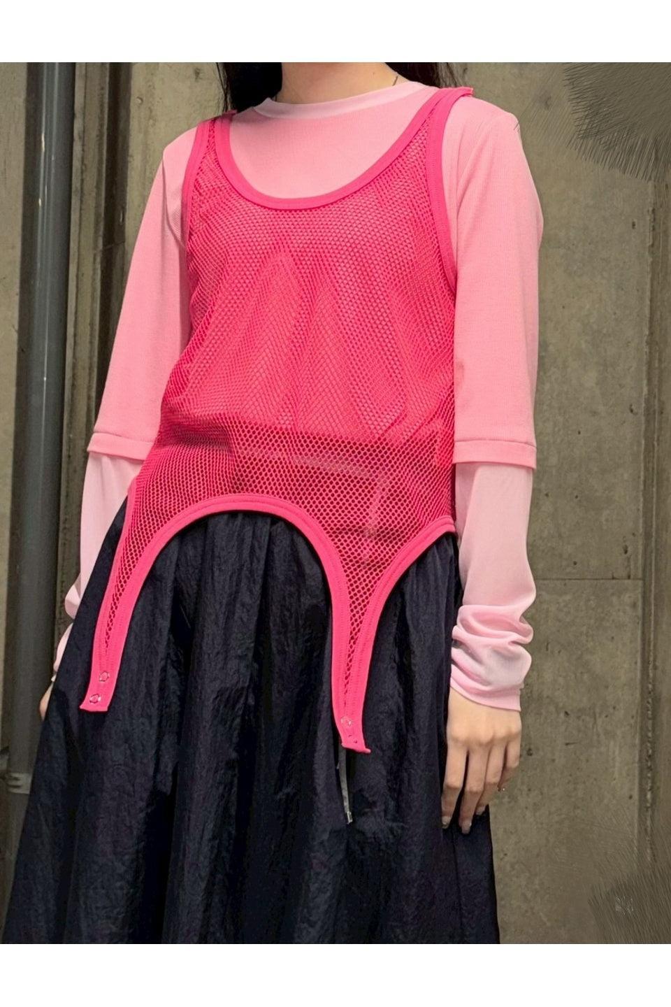 MICALLE MICALLE-Layered Sleeve Long Sleeve Top-NOWALL