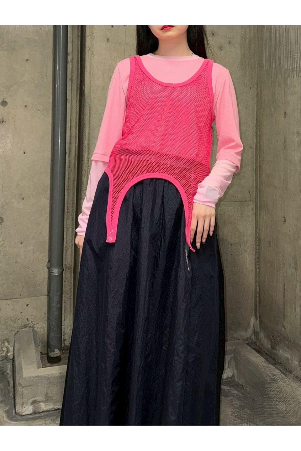 MICALLE MICALLE-Layered Sleeve Long Sleeve Top-NOWALL